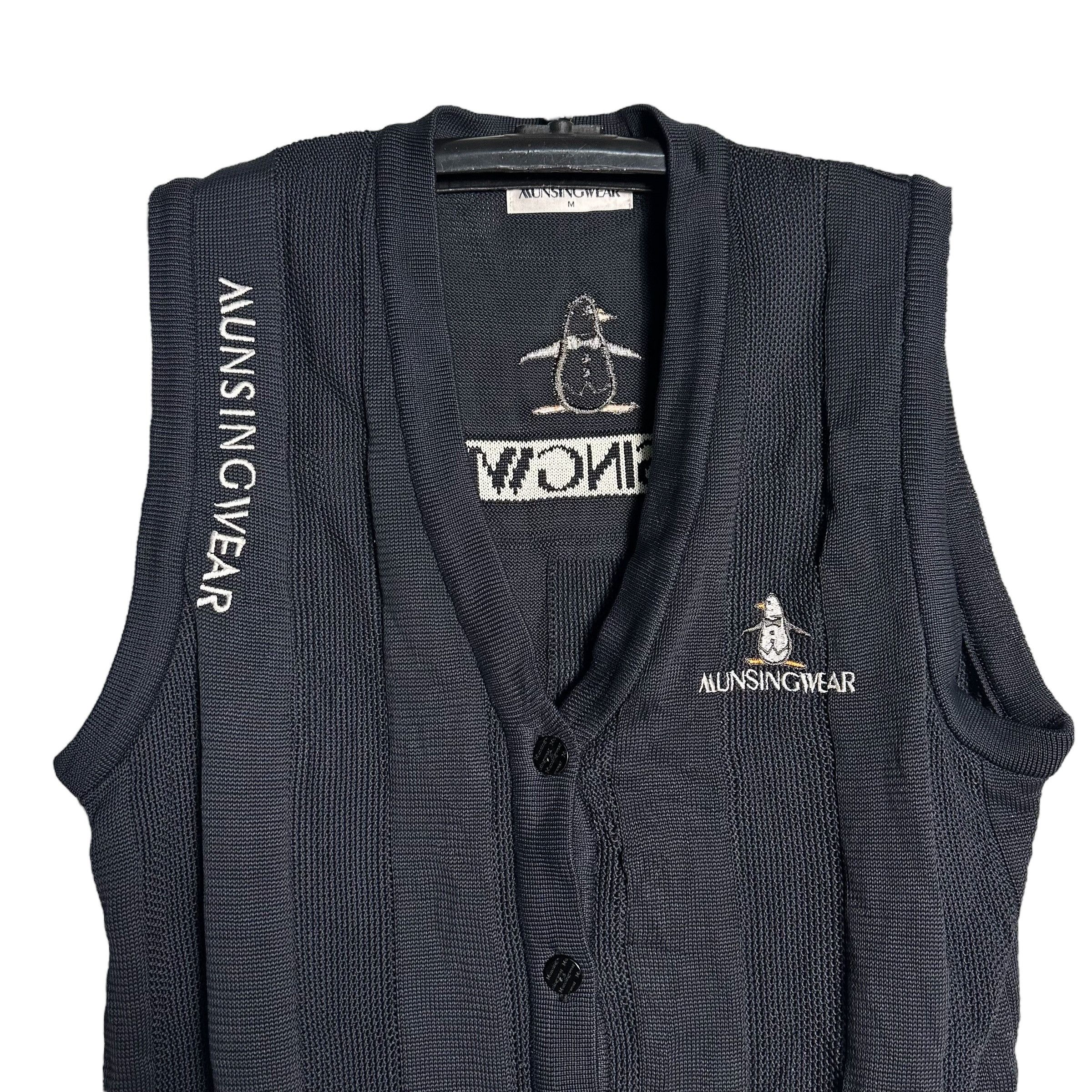 Vintage 🔥RARE🔥Vintage Grandslam Munsingwear Sleeveless Button Vest Size US M / EU 48-50 / 2 - 2 Thumbnail
