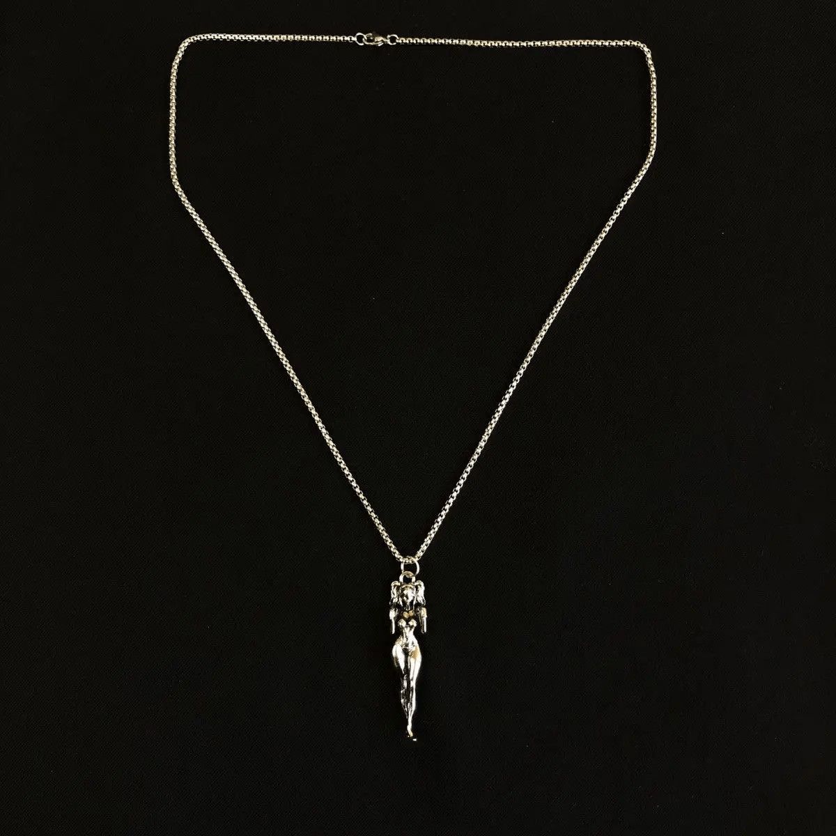 Jewelry Punk Necklace Gothic Chain Size ONE SIZE - 5 Thumbnail