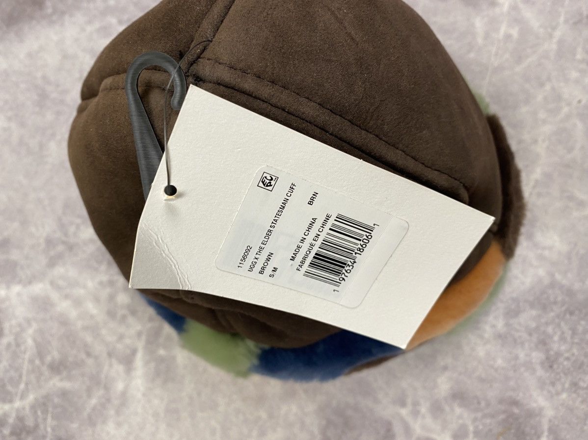 The Elder Statesman UGG The Elder Statesman Genuine Shearling Cuff Hat FW23 Size ONE SIZE - 9 Thumbnail