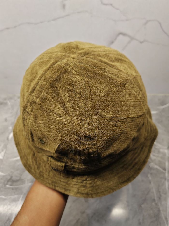 Japanese Brand Vintage Simple Life Velvet Style Bucket Hat Size ONE SIZE - 4 Thumbnail