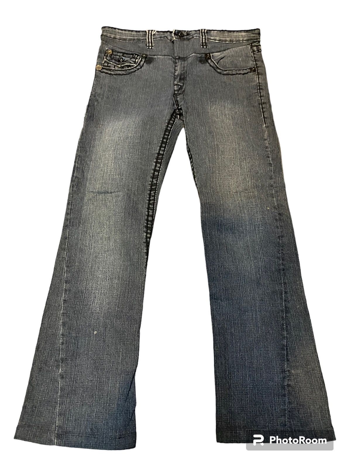 Hysteric Glamour × True Religion × Vintage Flare jeans True Religion vintage low boot cut Size US 31 - 7 Thumbnail