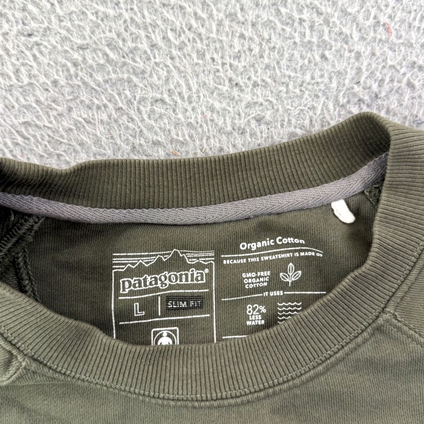 Patagonia Patagonia Shirt Mens Large Green Nature Hiking Slim Fit Long Sleeve Outdoor Shirt Size US L / EU 52-54 / 3 - 6 Thumbnail