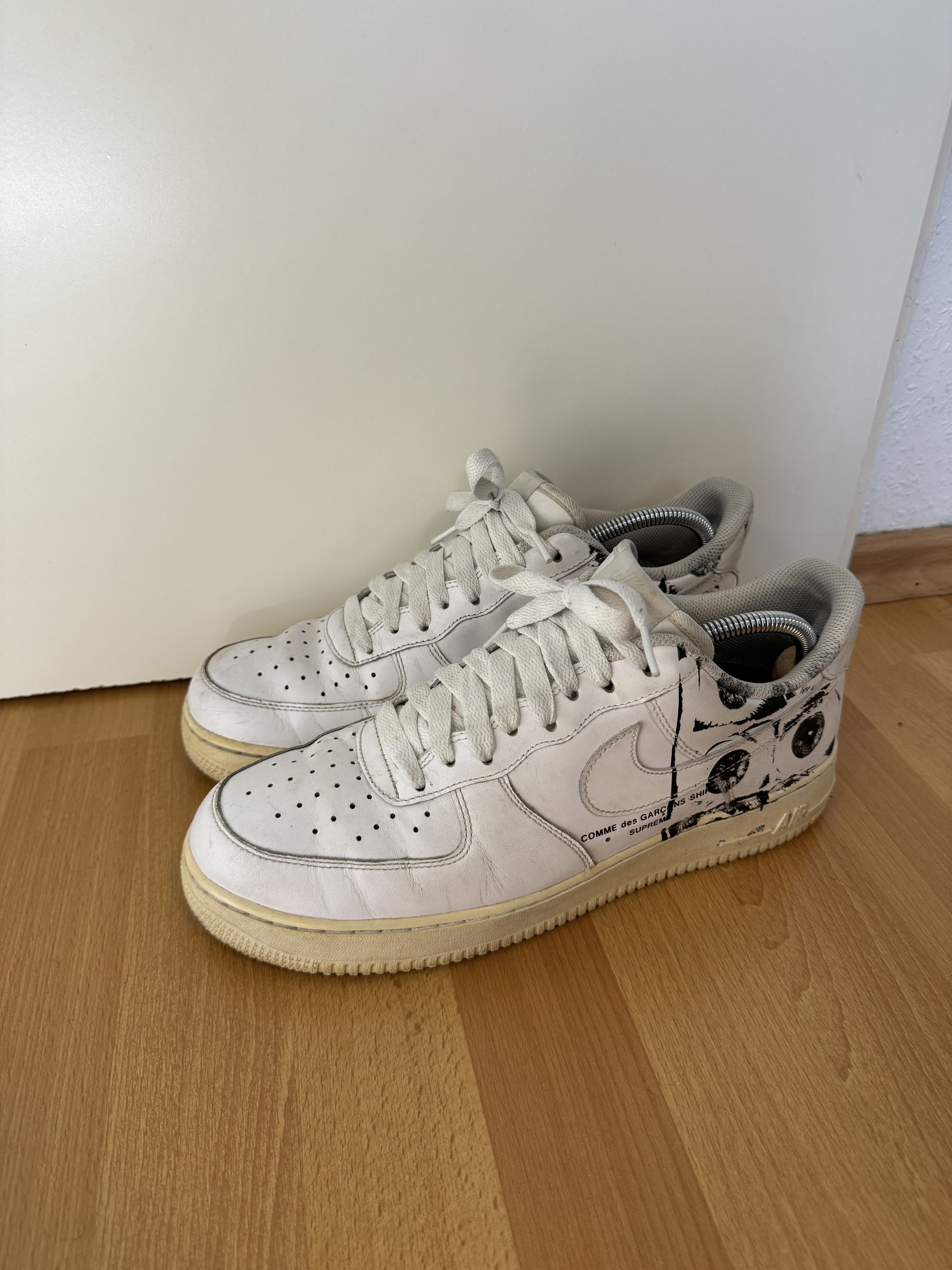 Supreme x nike x comme des garçons air force 1 online