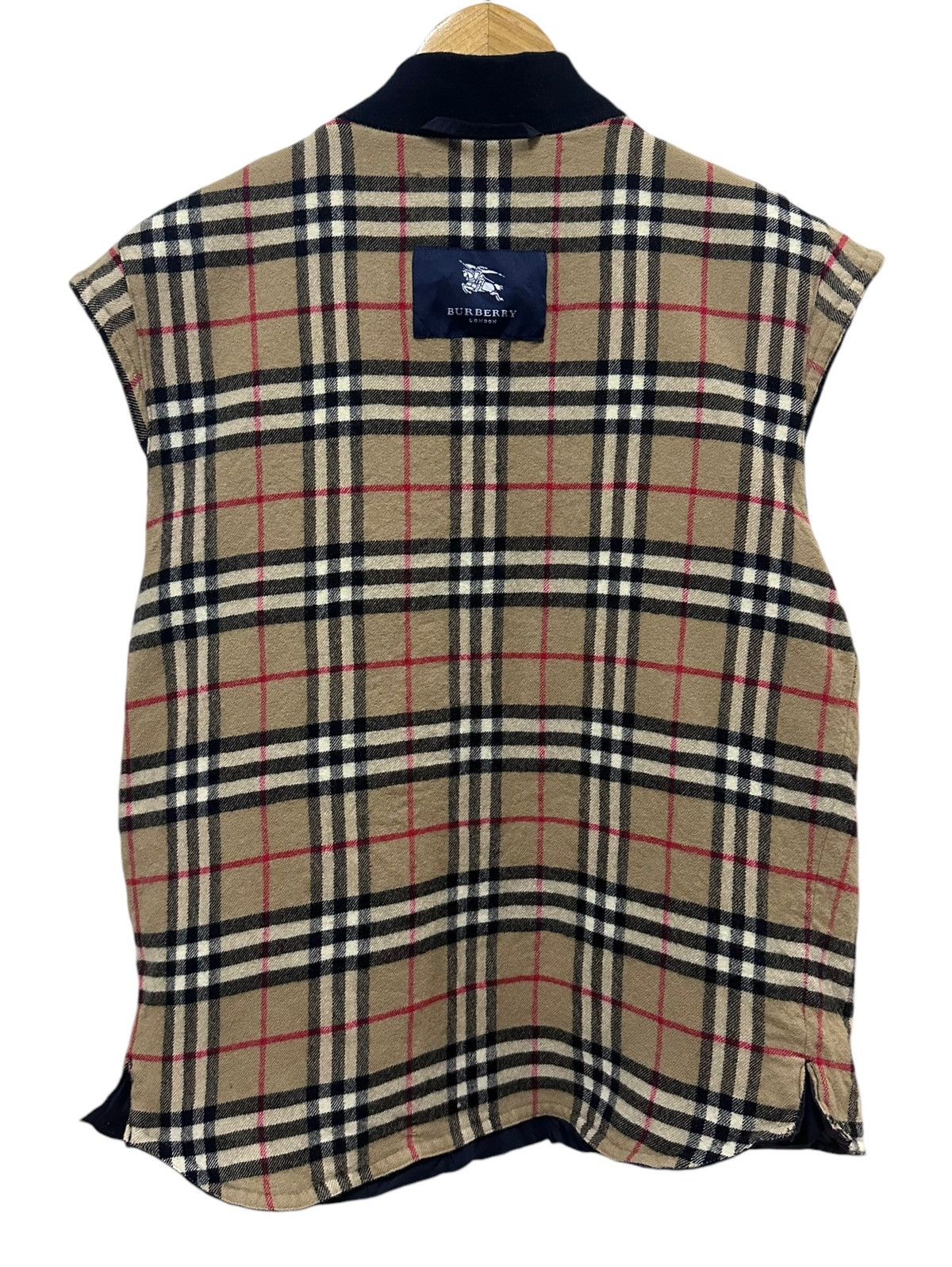 Burberry × Vintage Burberry London Lampo Zipper Vests Size US M / EU 48-50 / 2 - 3 Thumbnail
