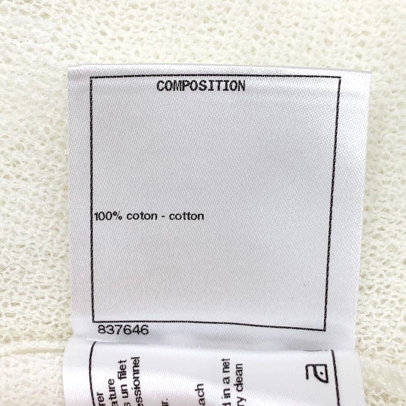 Chanel Chanel Egypt Series Beige Cotton Round Neck Long Sleeve Lo Size XS / US 0-2 / IT 36-38 - 8 Thumbnail