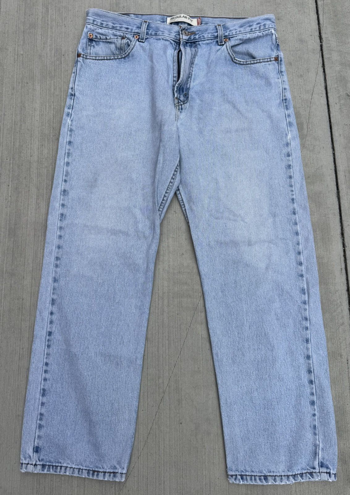 LEVI’S 505 REGULAR FIT BLUE JEANS DENIM SIZE 36 W x 30 L