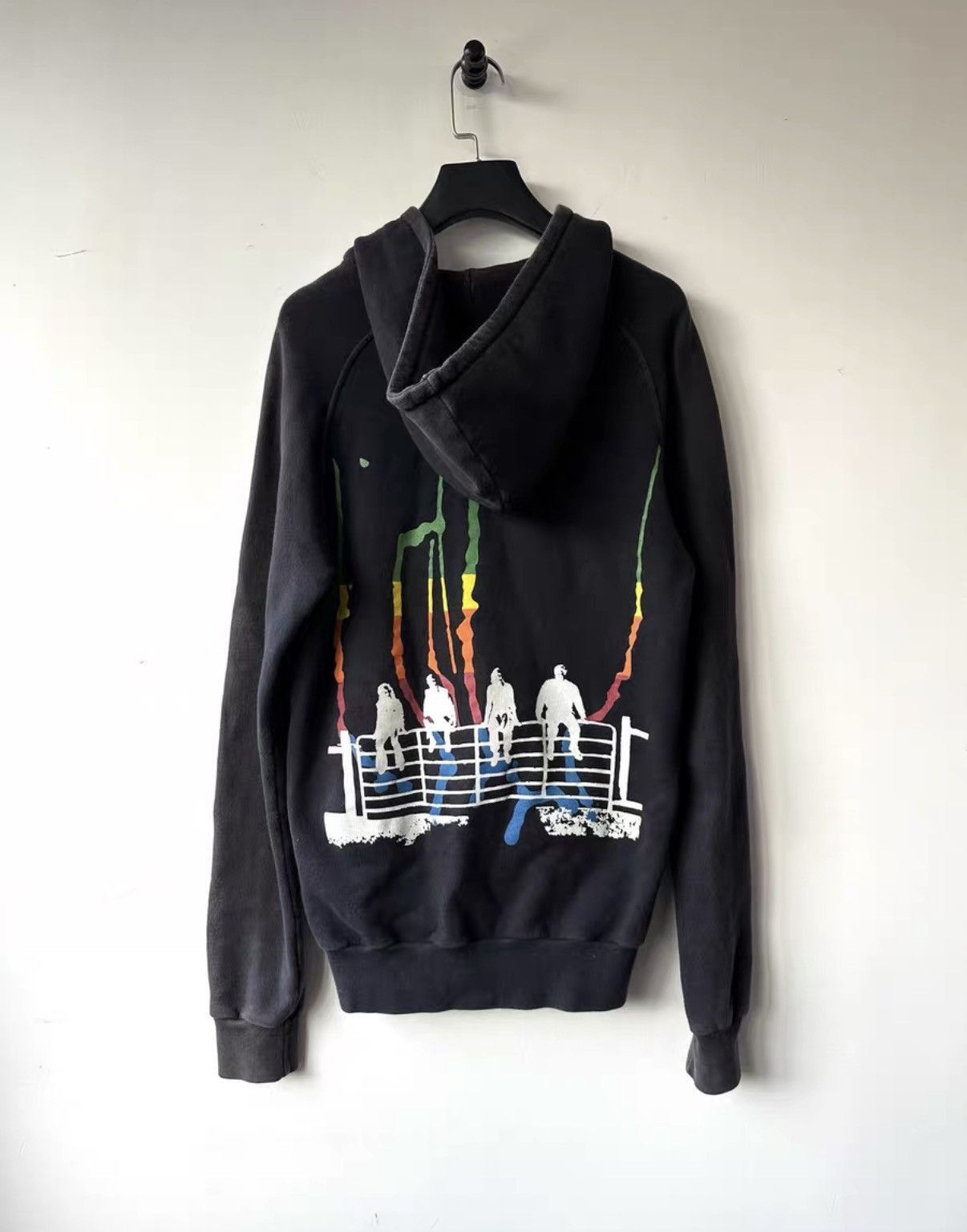 Raf Simons Black Graphic Print Hoodie Size US XS / EU 42 / 0 - 1 Thumbnail
