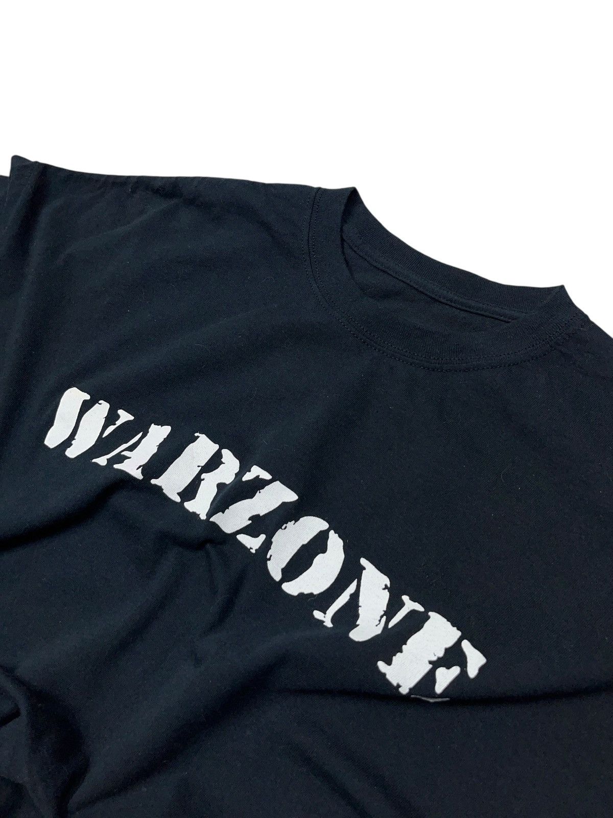 Band Tees Vintage 00s Warzone Hard As Stone T-shirt Hardcore Size US XXL / EU 58 / 5 - 4 Thumbnail