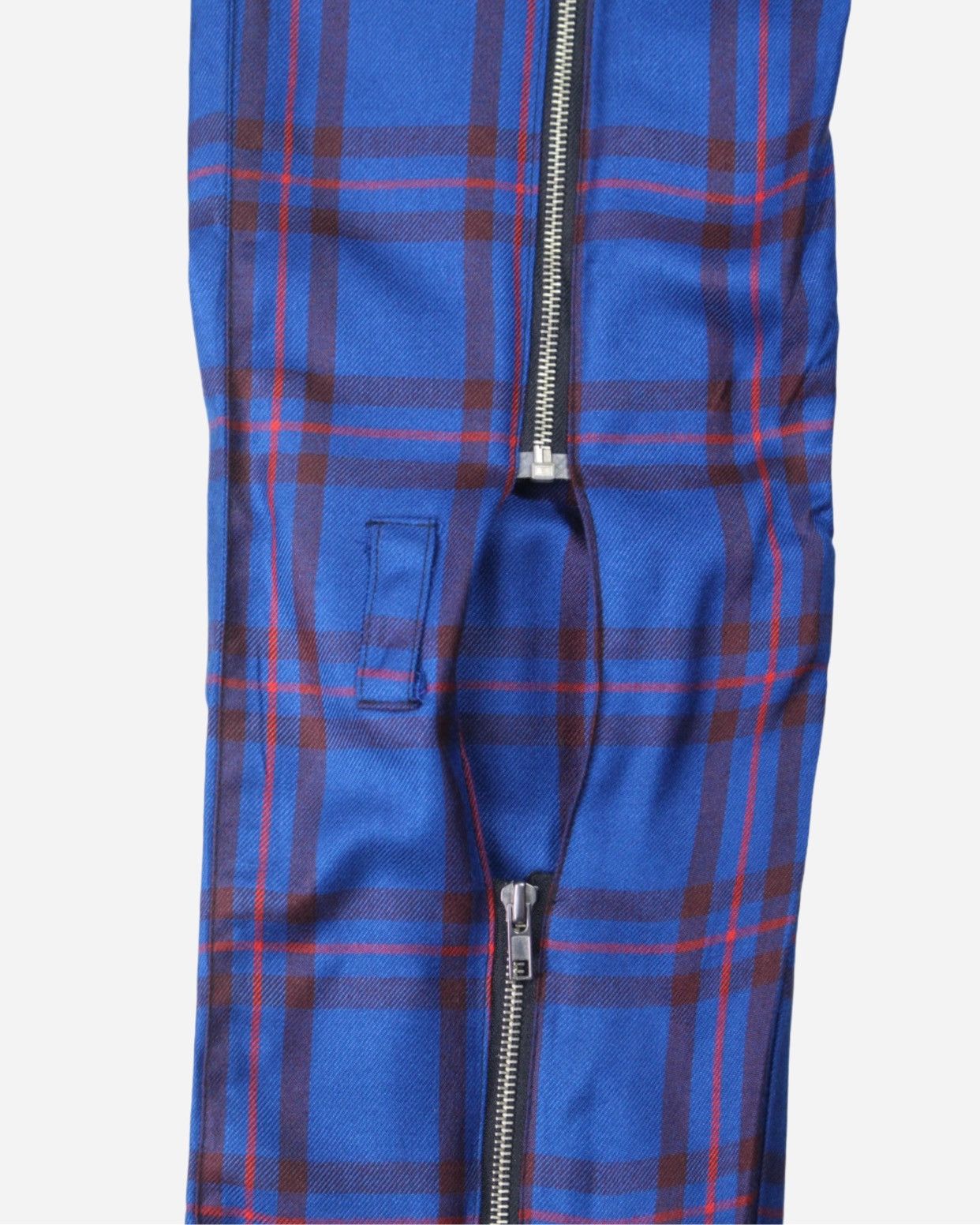 If Six Was Nine 2000S DEVIL N BASS TARTAN BONDAGE PANTS Size US 29 - 6 Thumbnail