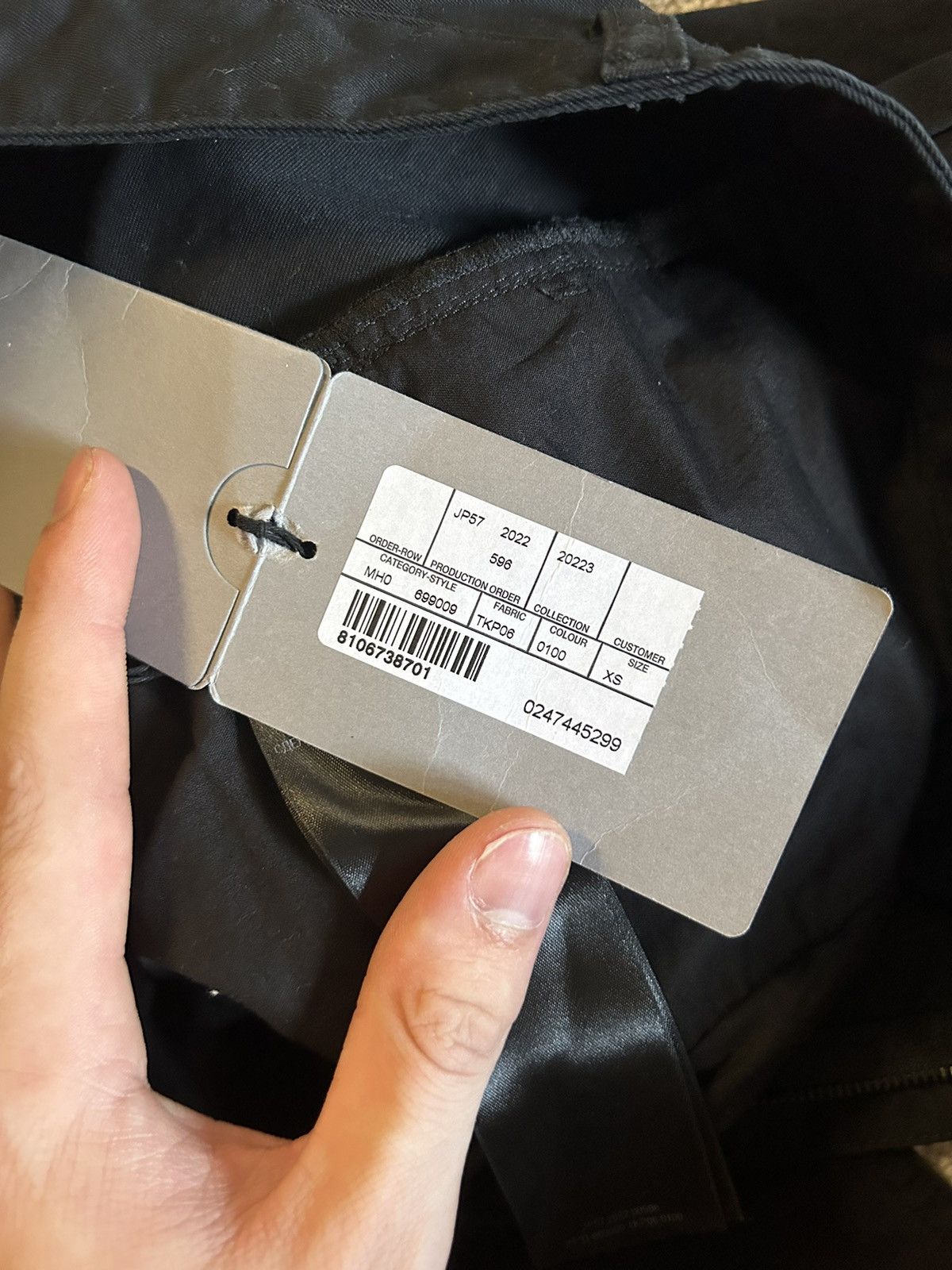 BALENCIAGA　Flared Lost tapes Black ズボン Balenciaga Balenciaga FW22 Lost Tape Flares Jeans | Grailed
