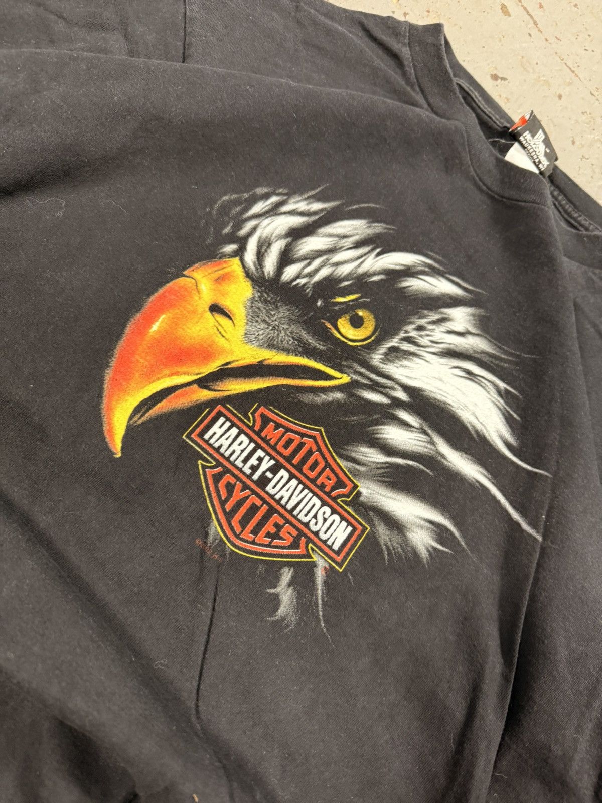 Vintage Vintage Harley Davidson Eagle Tee Size US L / EU 52-54 / 3 - 2 Thumbnail