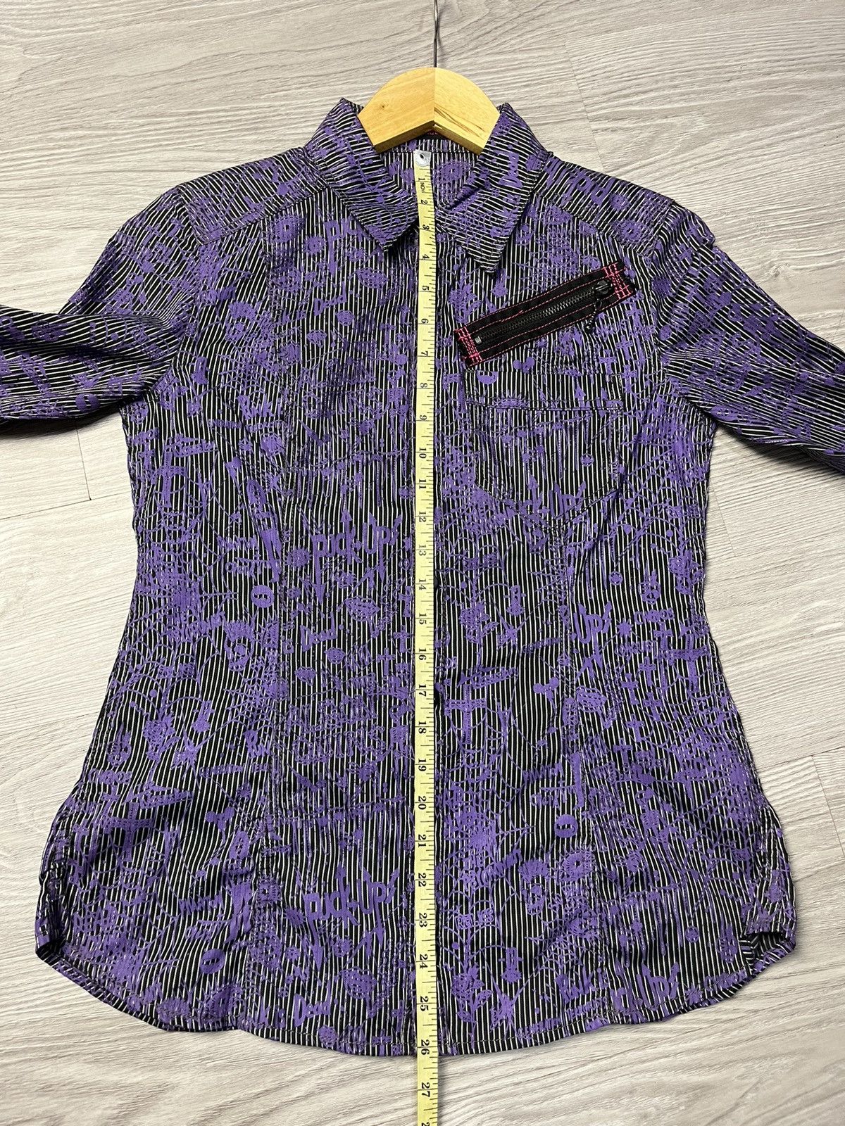 If Six Was Nine × Japanese Brand × Le Grande Bleu (L.G.B.) Rare Gothic Punk Skull algonquins All Over Print Shirt Size US M / EU 48-50 / 2 - 12 Thumbnail