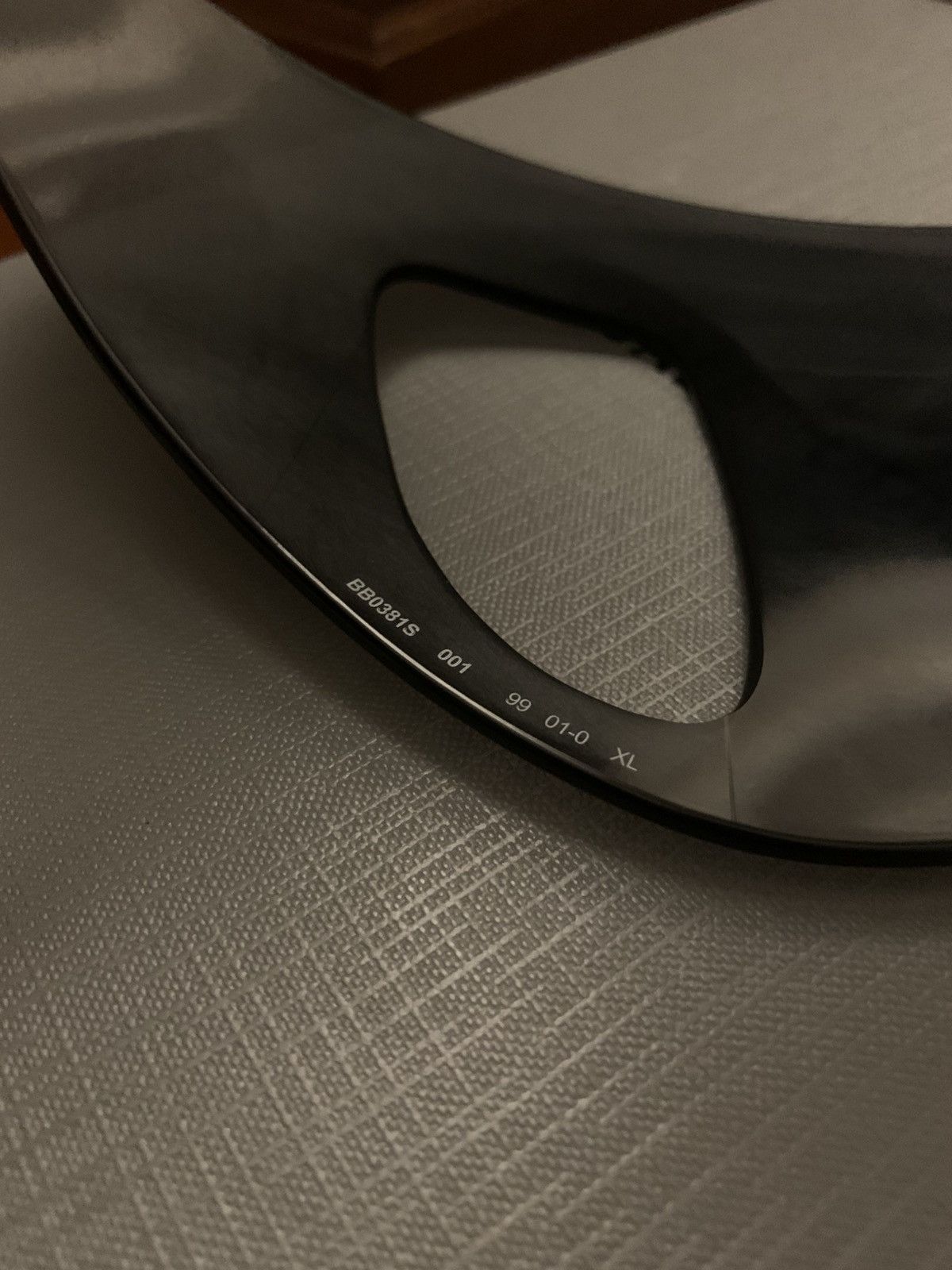 Balenciaga Balenciaga 24 7 mask glasses Size ONE SIZE - 4 Thumbnail
