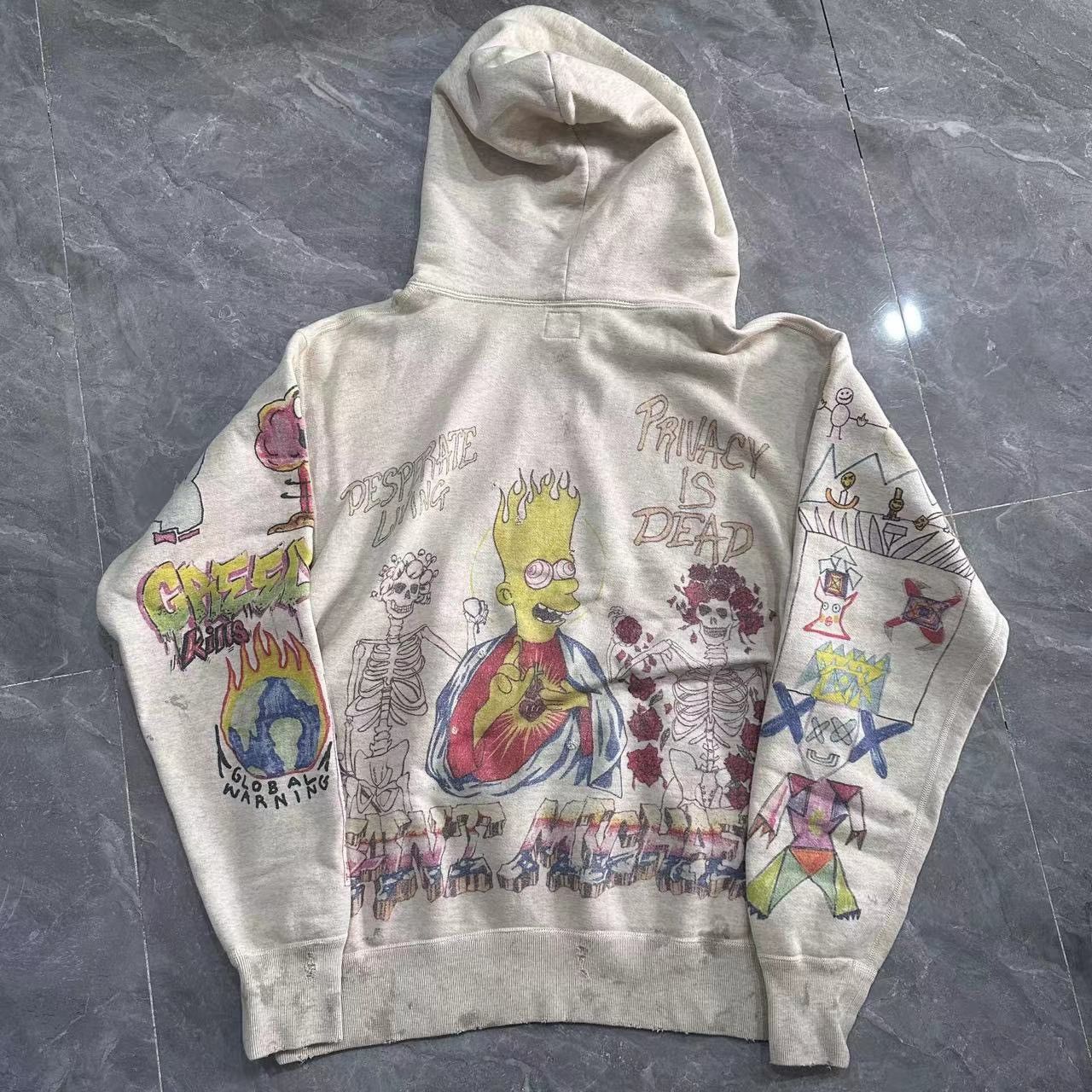 Saint Michael Saint Michael Hoodie M Size US M / EU 48-50 / 2 - 2 Thumbnail