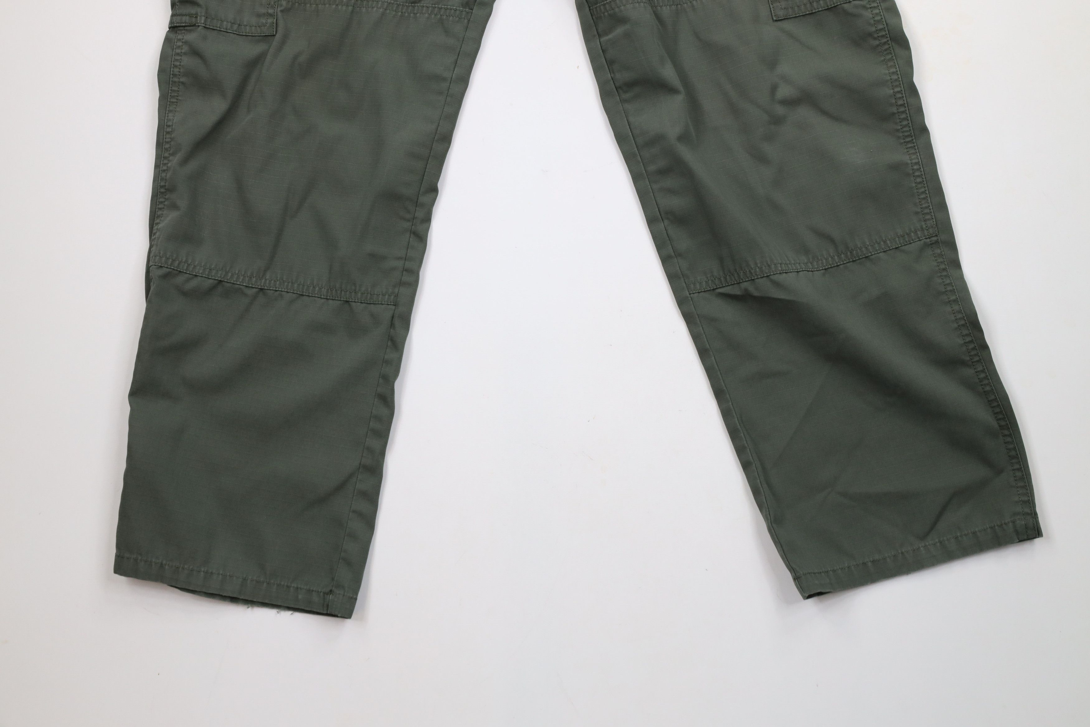 Vintage 5.11 Tactical Series Faded Ripstop Uniform Cargo Pants Green Size US 32 / EU 48 - 4 Thumbnail