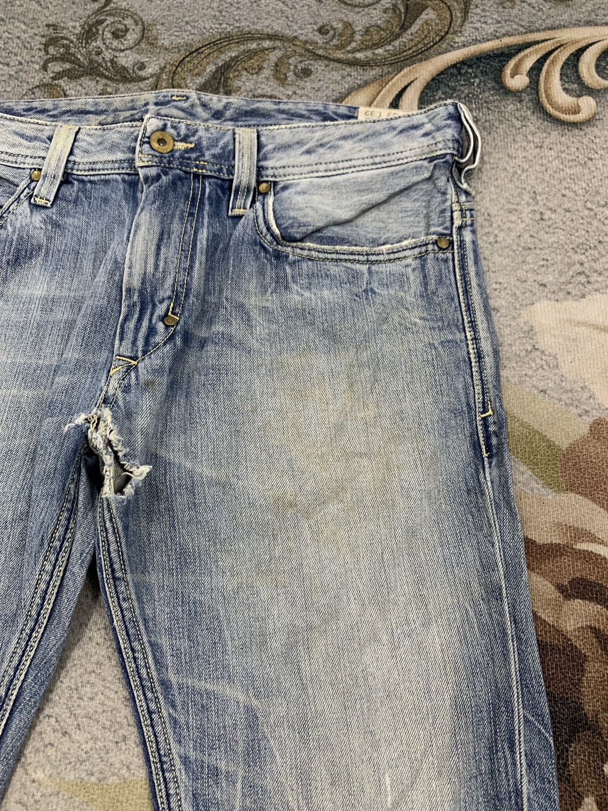 Diesel Diesel Thanaz Jeans Denim Pant Size US 35 - 3 Thumbnail