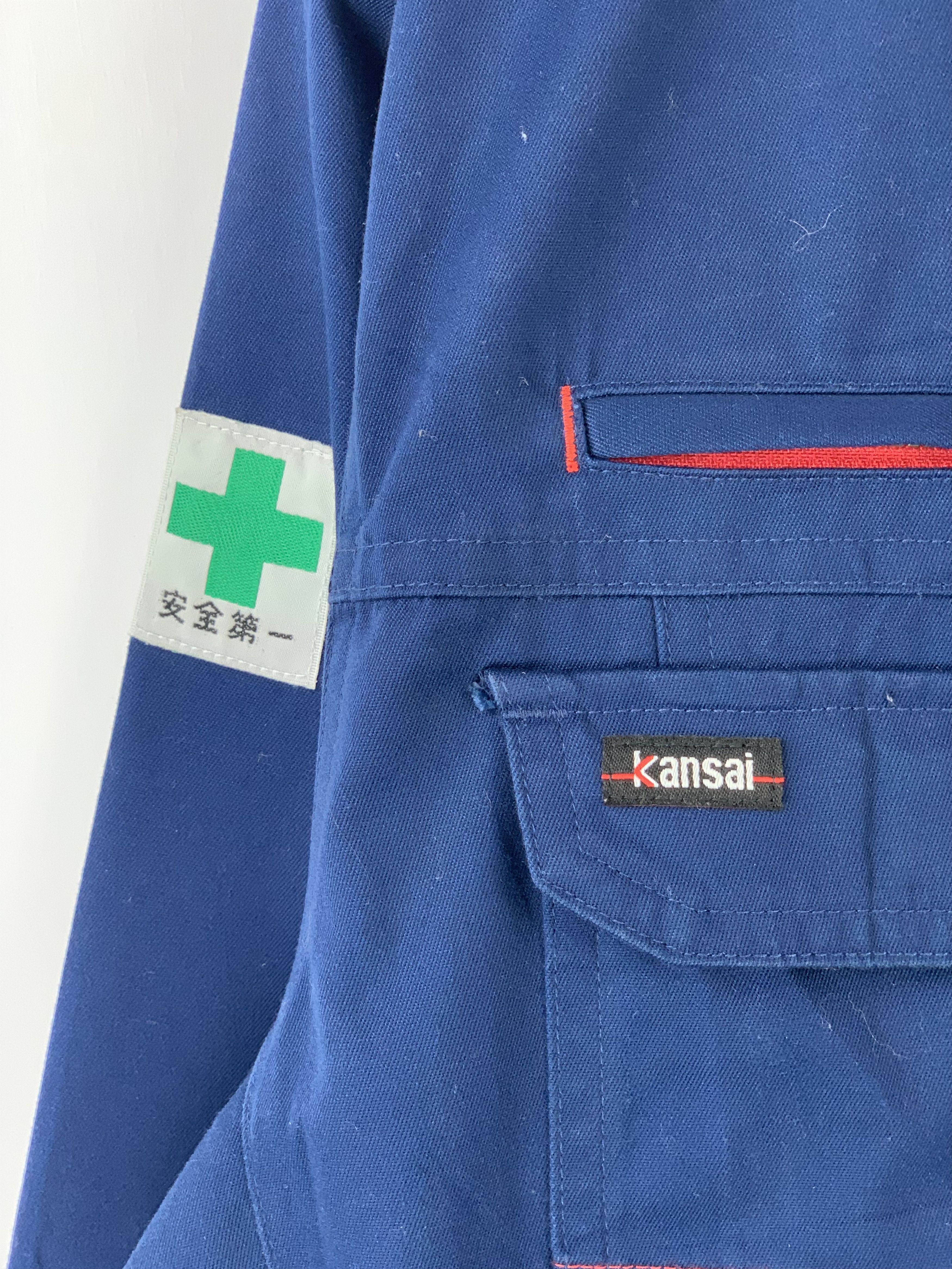 Vintage Vintage Japanese Brand Kansai Workers Zipper Jacket J1552 Size US L / EU 52-54 / 3 - 7 Thumbnail