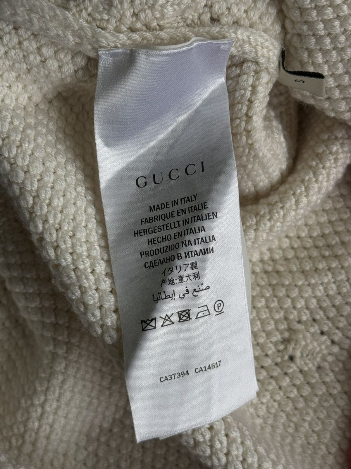 Gucci Gucci - Monogram Vneck Longsleeves Size S / US 4 / IT 40 - 12 Thumbnail