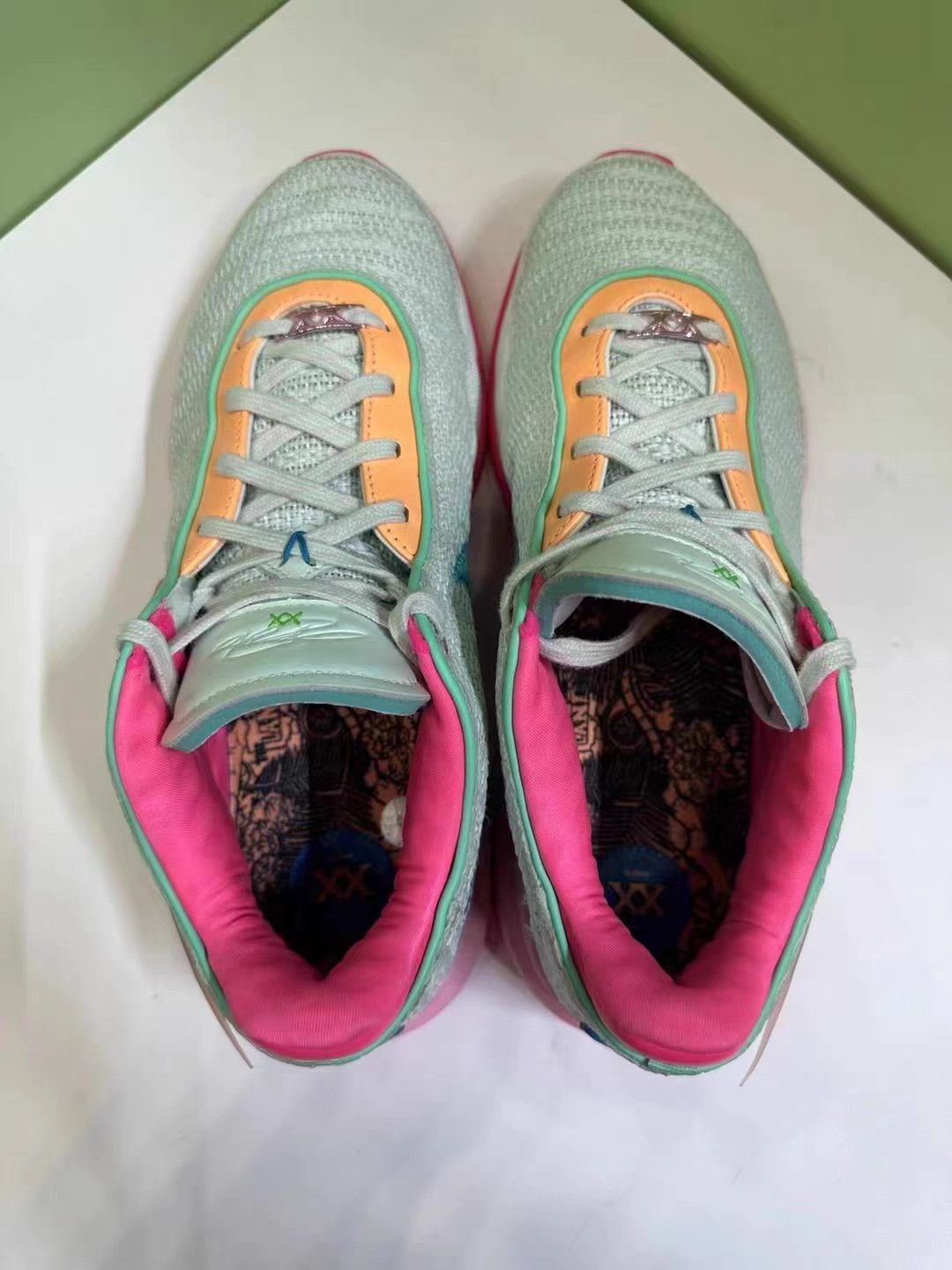 Nike Nike LeBron 20 Pink Mint Green K15 Size US 13 / EU 46 - 7 Thumbnail