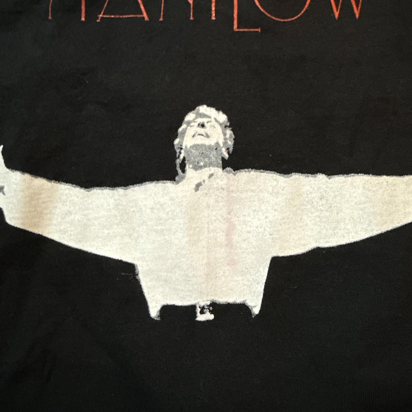 Fruit Of The Loom Vintage Barry Manilow T Shirt 90s Single Stitch Tour Tee 94' Size US XL / EU 56 / 4 - 5 Thumbnail
