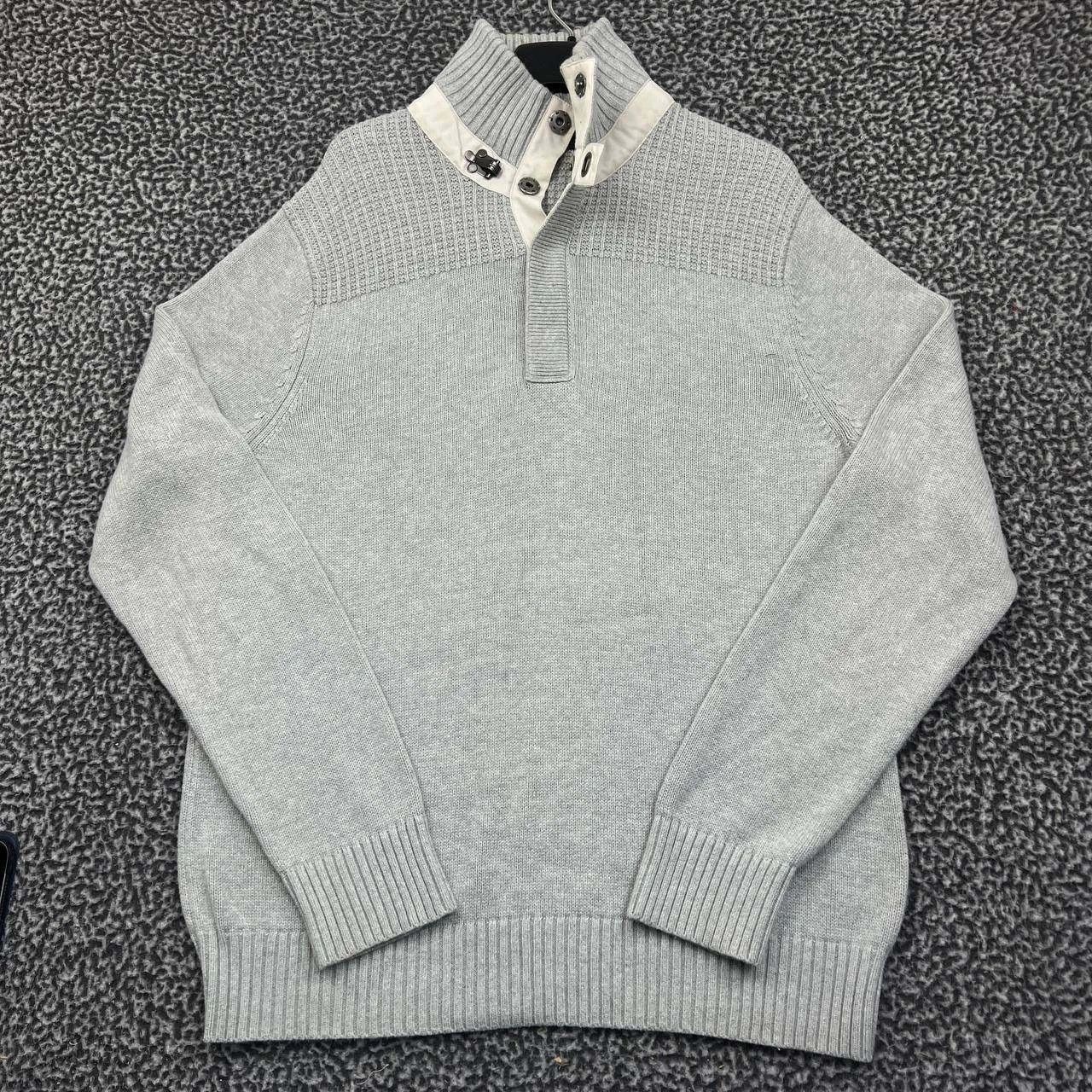 Banana Republic Banana Republic Sweater Men Pullover Collared Knit Cotton L Size US L / EU 52-54 / 3 - 1 Thumbnail