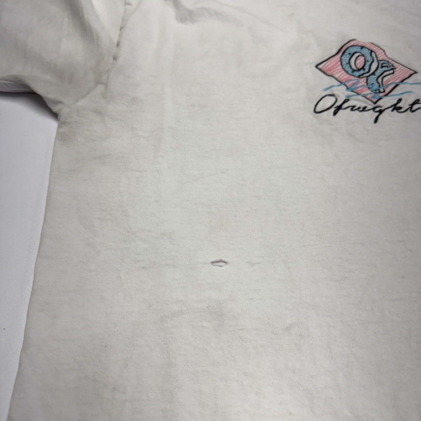 Odd Future Odd Future OFWGKTA T Shirt Mens Medium 20.5x27 White Hip Hop Size US M / EU 48-50 / 2 - 7 Thumbnail