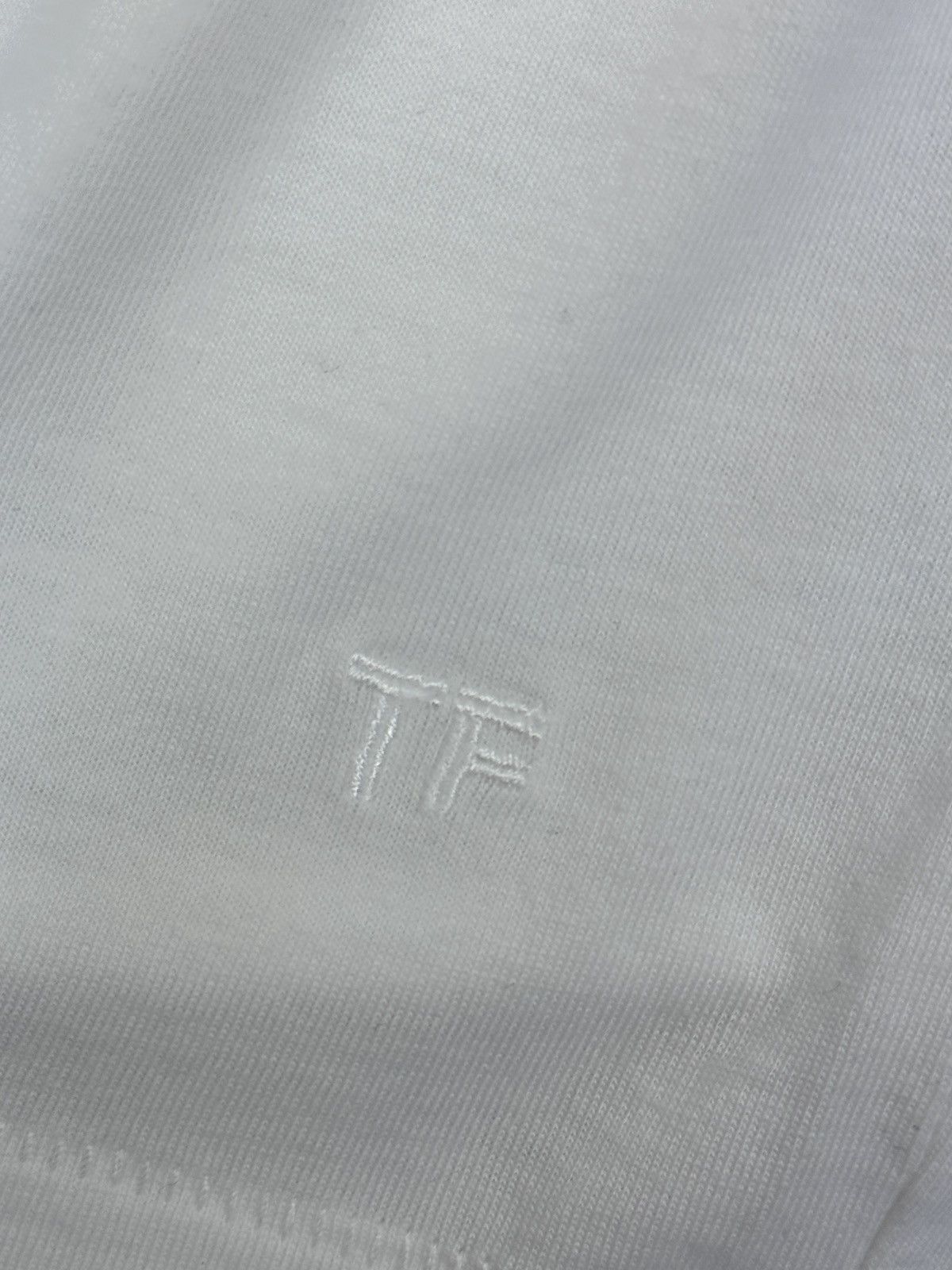 Tom Ford WHITE SHORT SLEEVE T-SHIRT Size US L / EU 52-54 / 3 - 7 Thumbnail