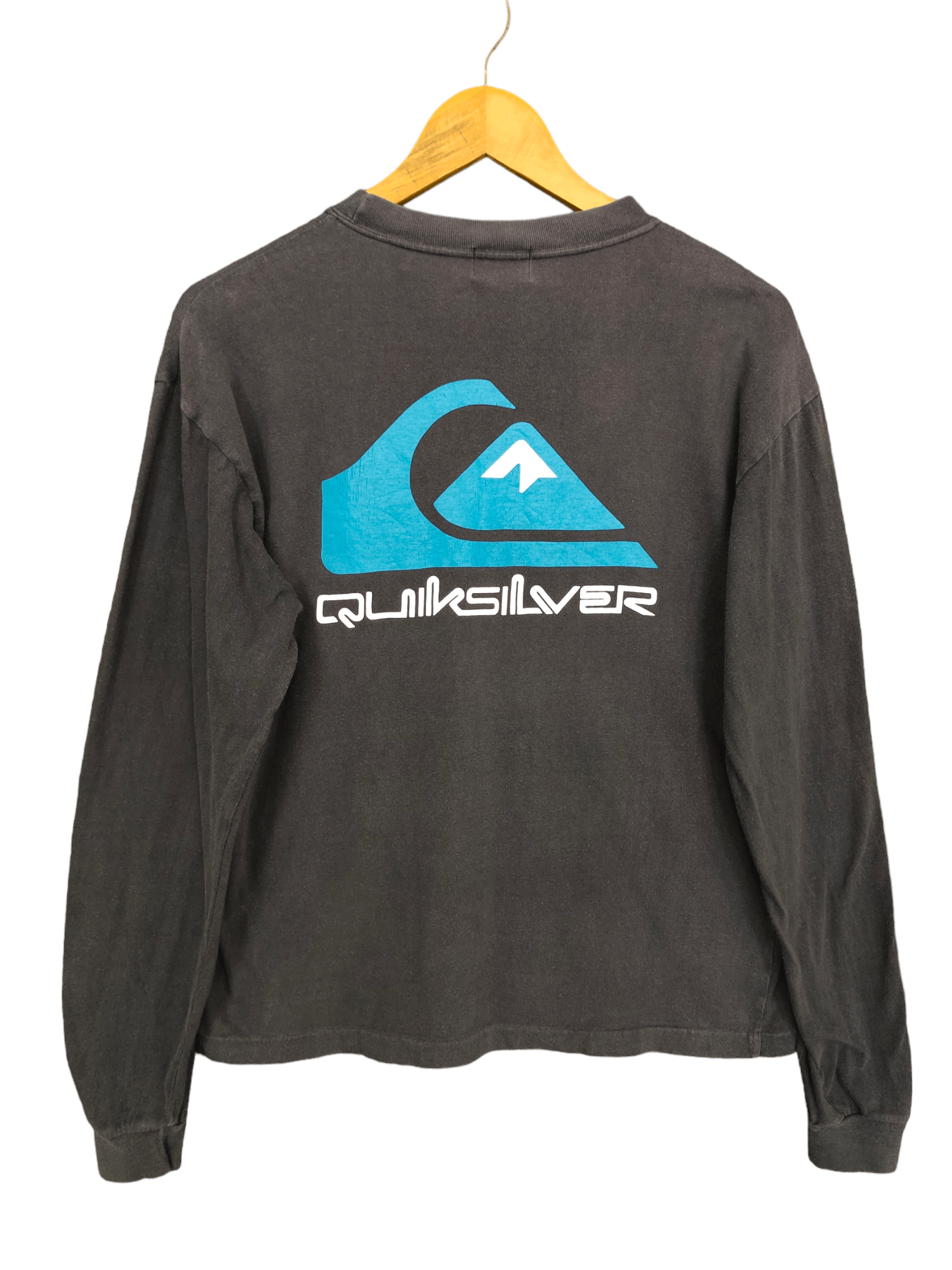 Quiksilver Vintage 90s Quiksilver Big Logo Longsleeve T Shirt Size US M / EU 48-50 / 2 - 1 Thumbnail