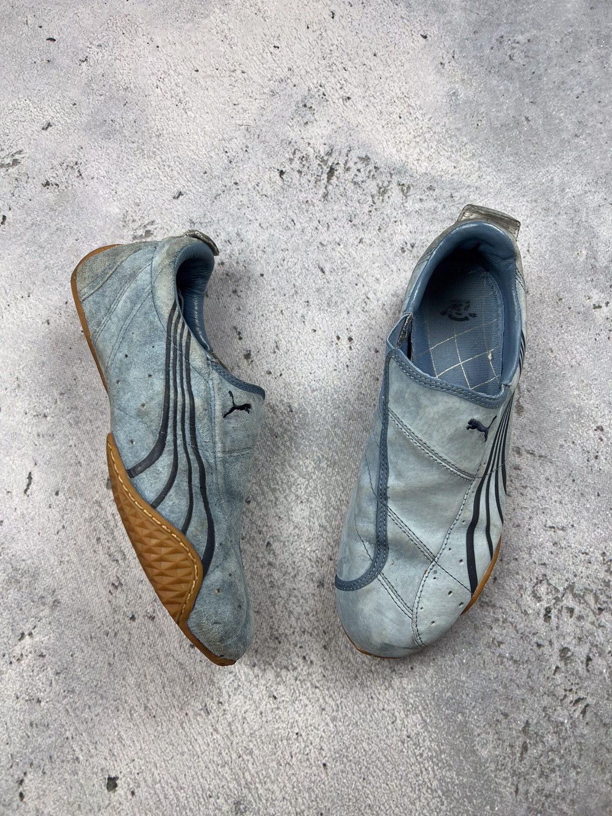 image of Puma Asuna Sneakers in Blue, Women's (Size 9)