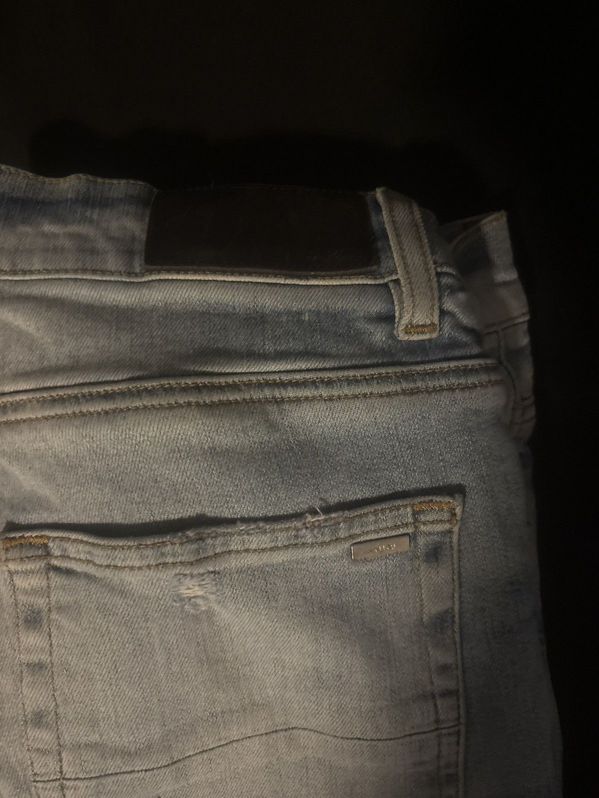 Amiri Amiri Patch Denim Size US 32 / EU 48 - 3 Thumbnail