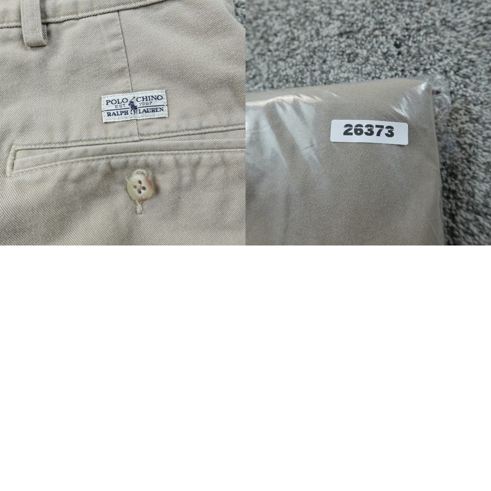 Polo Ralph Lauren VTG Polo Ralph Lauren Shorts Mens 42 Beige Tyler Short Chino Golf Pleated USA Size US XL / EU 56 / 4 - 9 Thumbnail