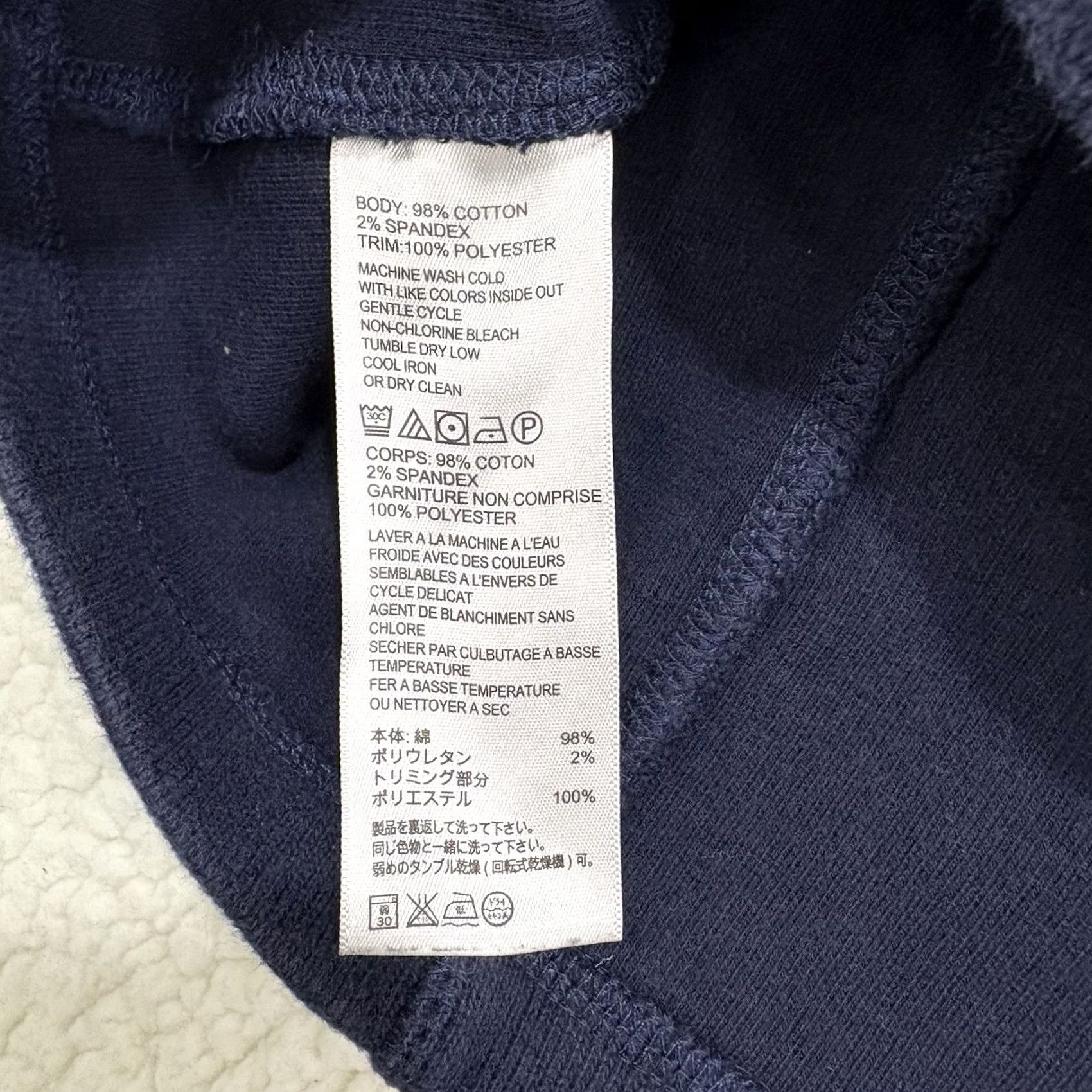 Tommy Bahama VINTAGE Tommy Bahama Womens Sweater Pullover 1/4 Zip T Sweatshirt Navy Floral Lined Small Size S / US 4 / IT 40 - 6 Thumbnail
