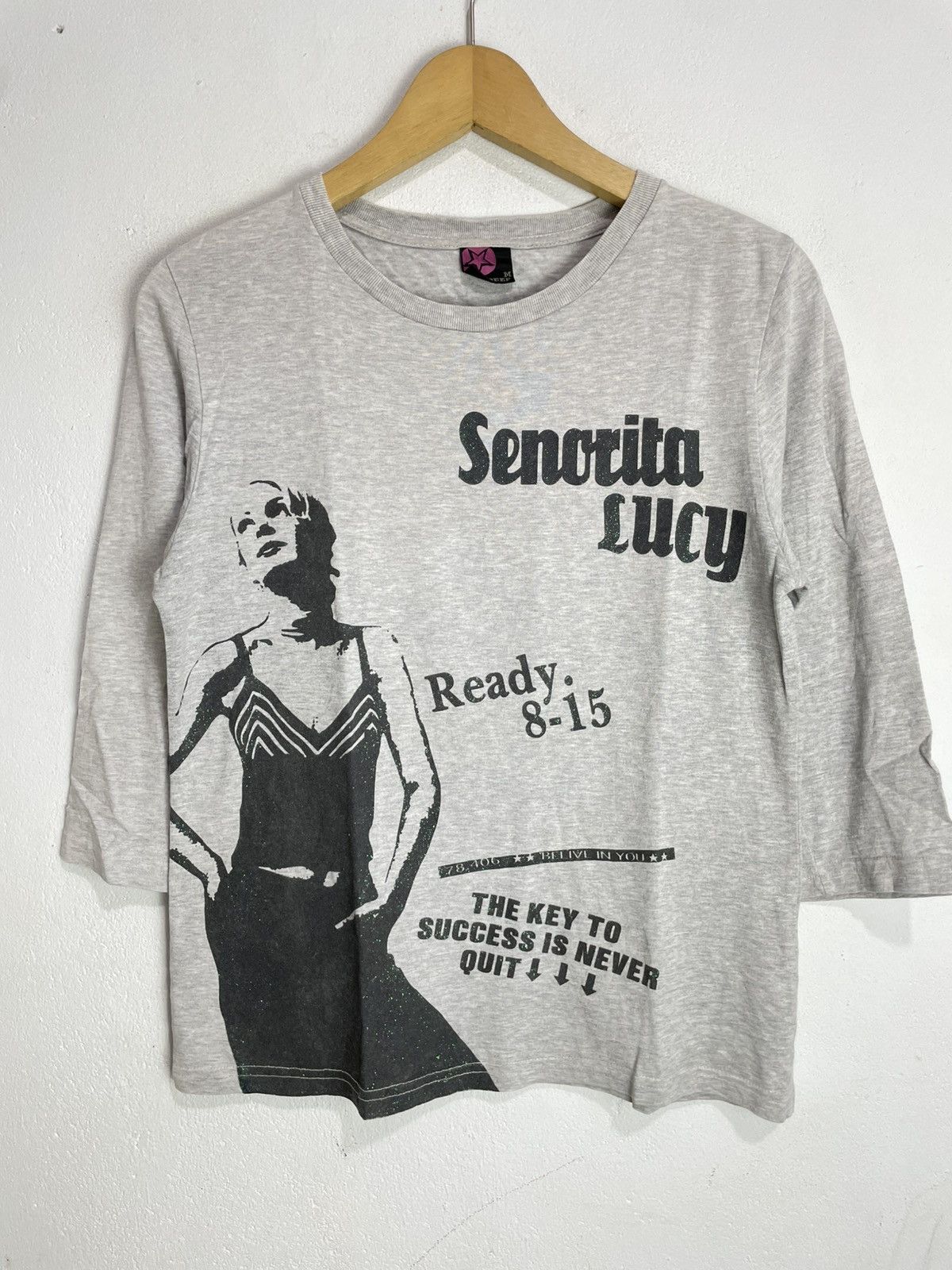 Hysteric Glamour Senorita Lucy Poem Longsleeve Tshirt Japanese digdeep Size M / US 6-8 / IT 42-44 - 1 Thumbnail
