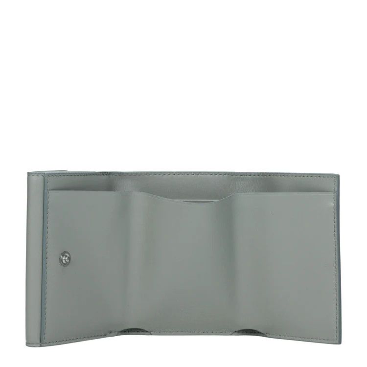 Jil Sander ob1o1e1124 Size: OS / Leather Wallet in Grey Size ONE SIZE - 2 Thumbnail