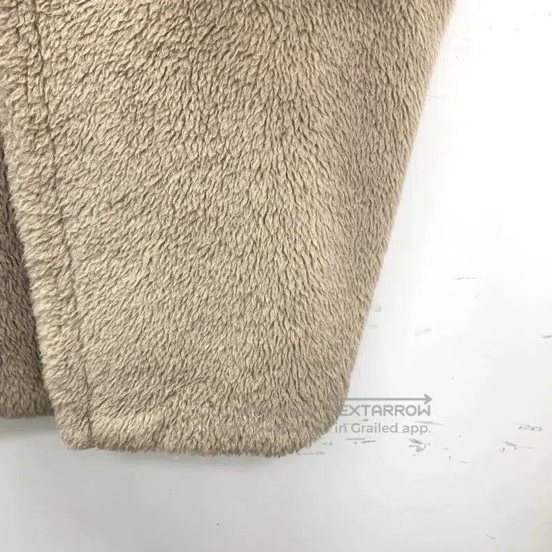 Max Mara Max Mara Light Brown Teddy Alpaca Hair Lapel Double Breast Size S / US 4 / IT 40 - 5 Thumbnail
