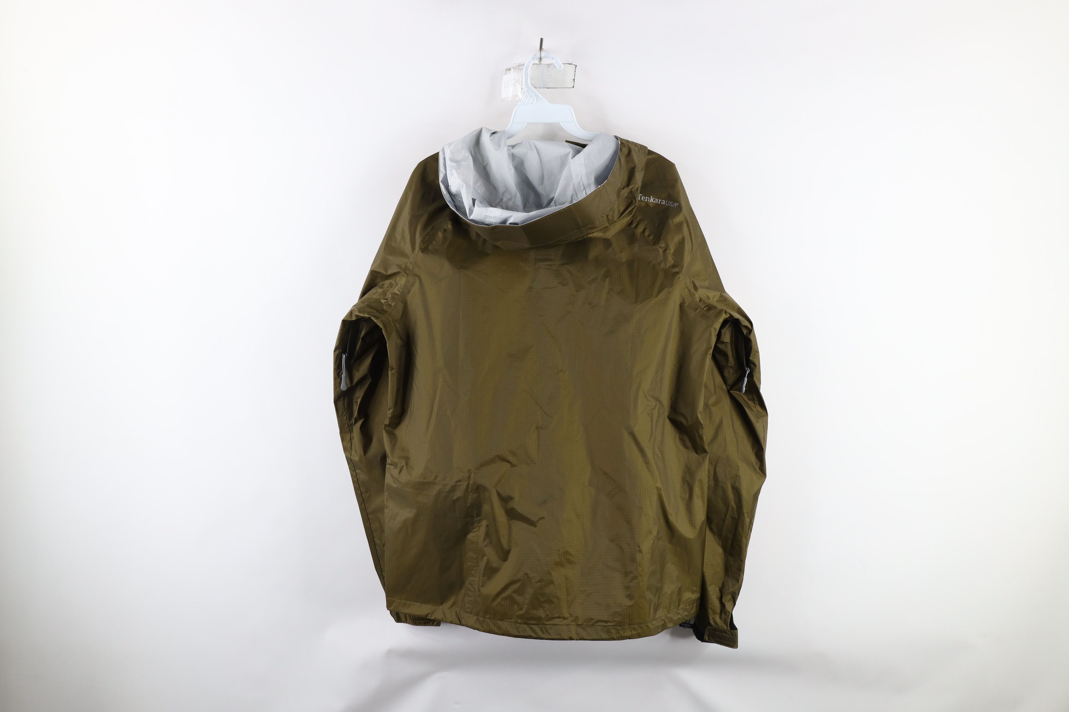 Vintage Tenkara USA Fishing Fly Weight Waterproof Hooded Rain Jacket Size US S / EU 44-46 / 1 - 17 Thumbnail