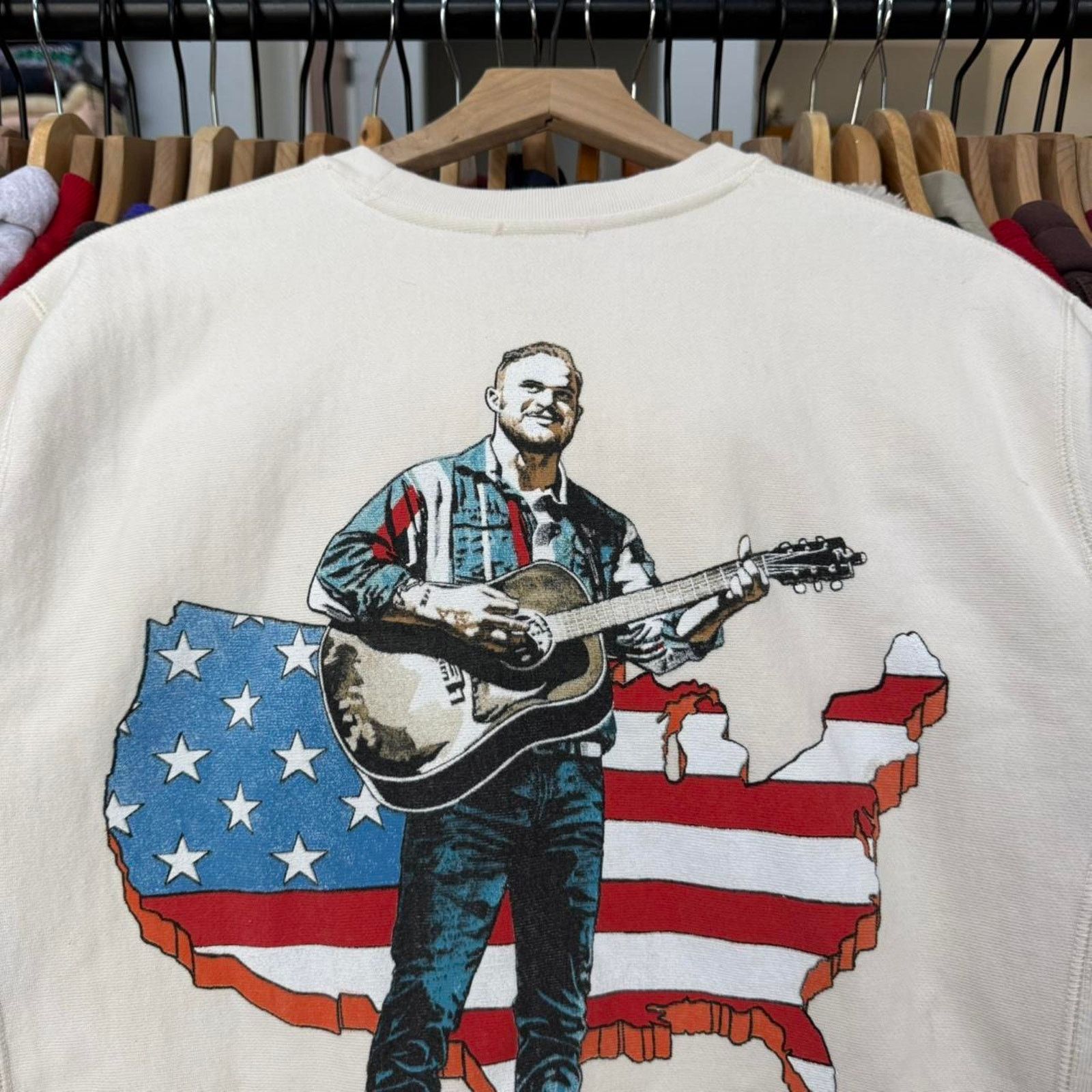 Other Zach Bryan American Heartbreak Reverse Weave Sweatshirt Size US M / EU 48-50 / 2 - 2 Thumbnail