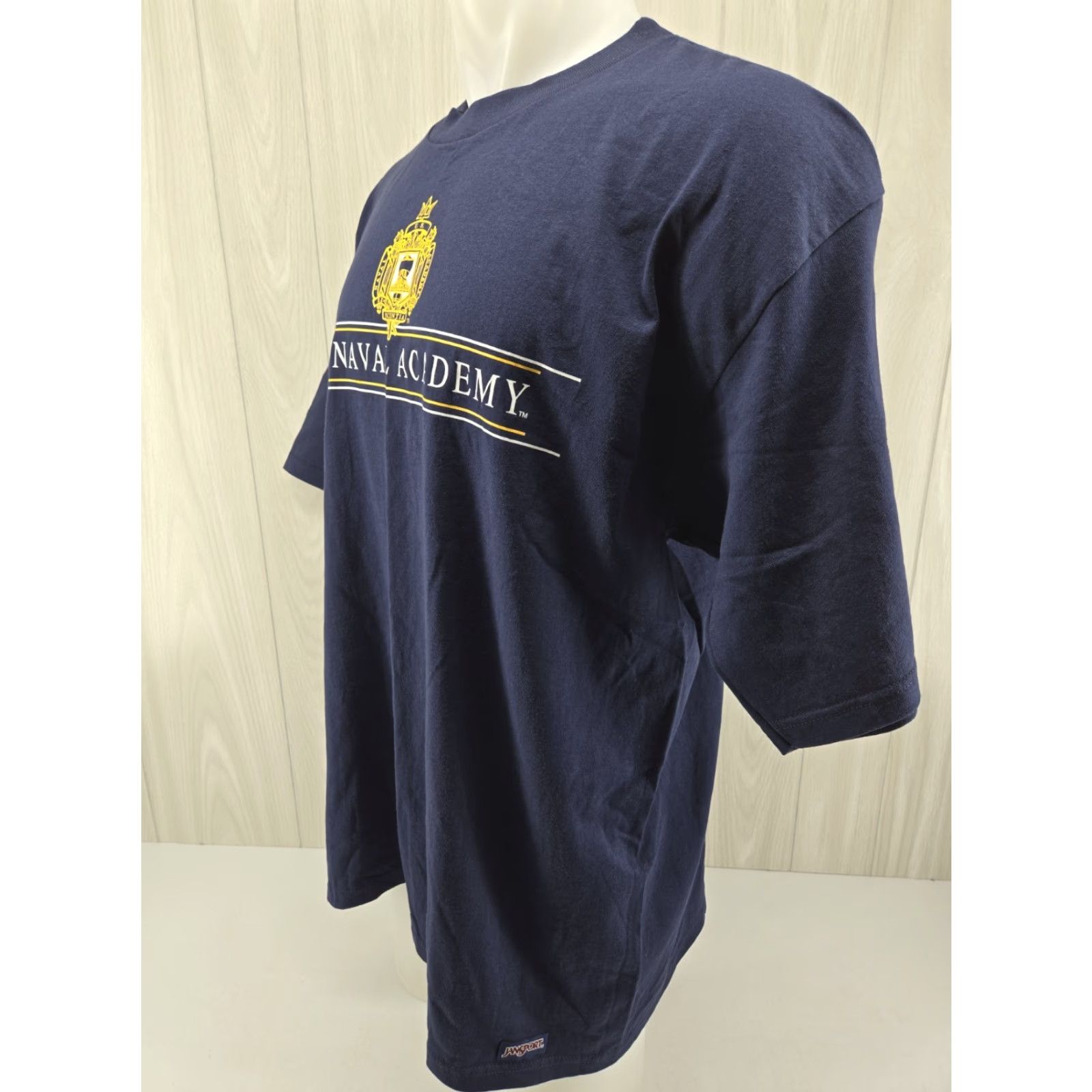 Jansport VINTAGE Jansport US Naval Academy Shirt Mens XL Blue Graphic Spellout 90s Size US XL / EU 56 / 4 - 4 Thumbnail