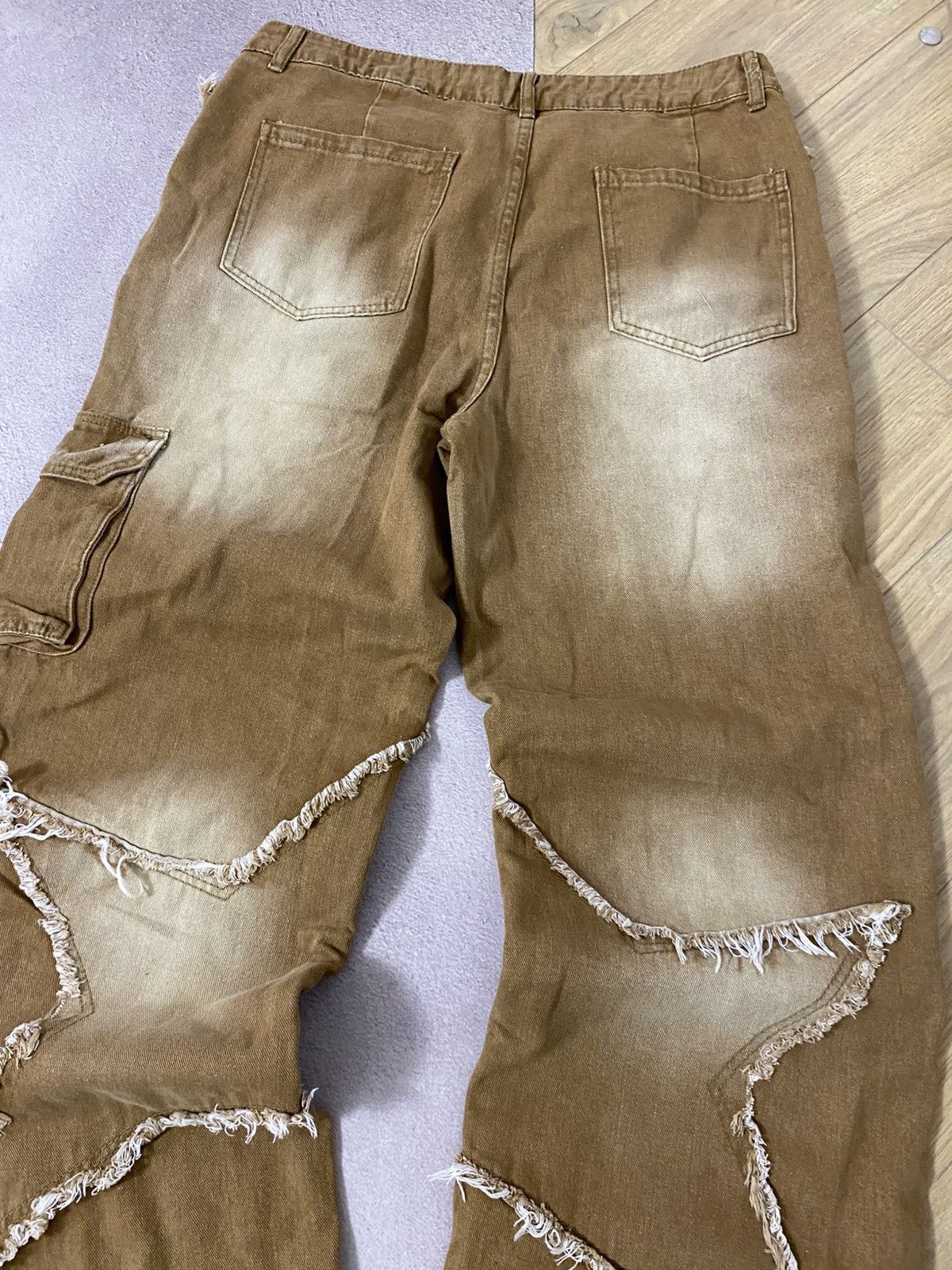 Other Baggy Brown Faded Pants If Six Was Nine style y2k jeans Size US 34 / EU 50 - 10 Thumbnail