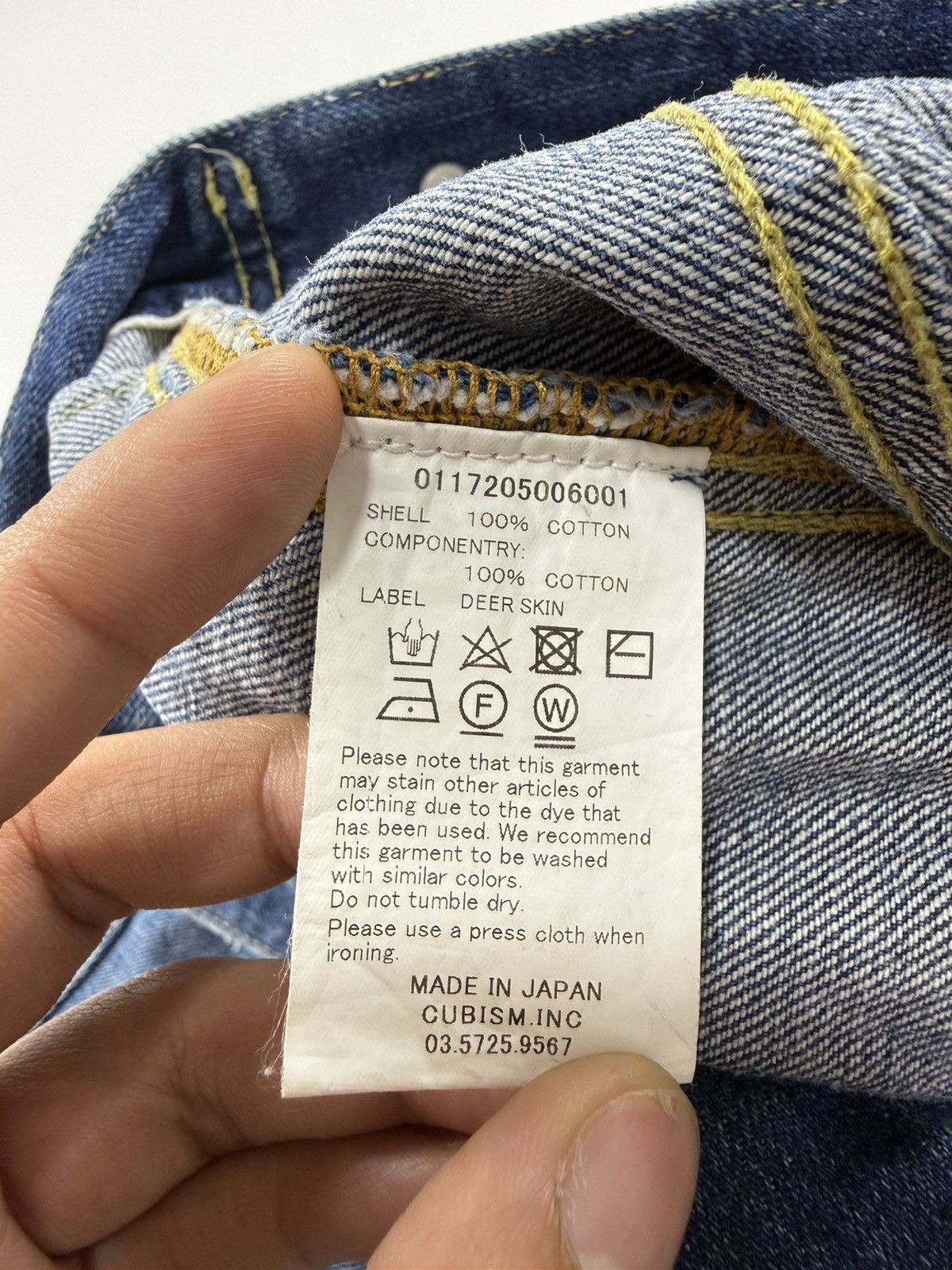 Visvim Visvim F/W’17 SS 101 Damaged Denim Jacket Size US M / EU 48-50 / 2 - 15 Thumbnail