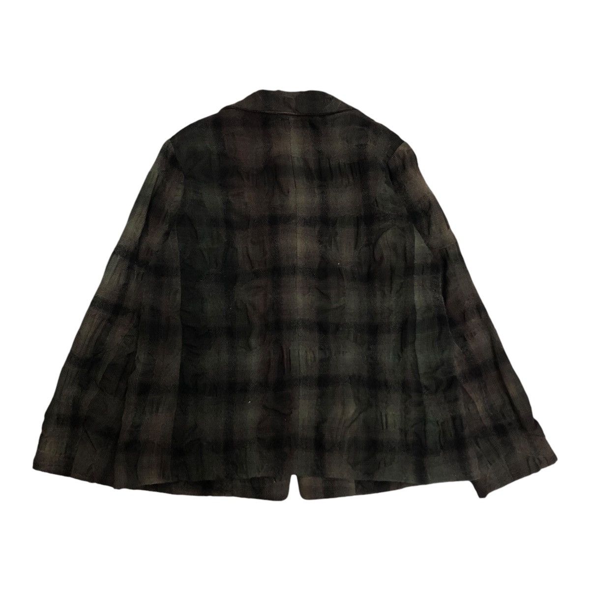 Issey Miyake VINTAGE HYBRID JACKET ISSEY MIYAKE HEART HAAT TARTAN DESIGN Size US M / EU 48-50 / 2 - 2 Thumbnail