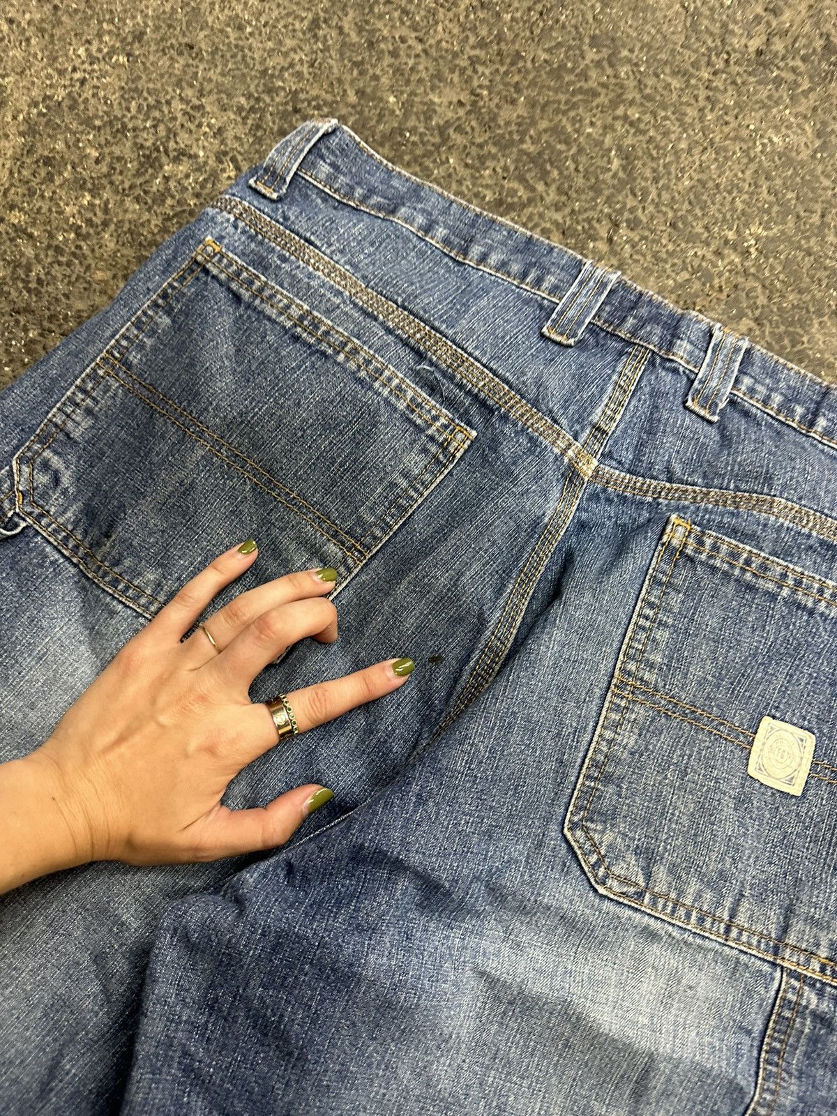 Faded Glory × Vintage Y2K baggy cargo jorts Size US 35 - 5 Thumbnail