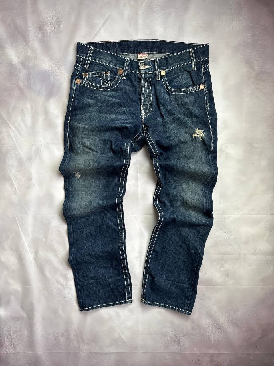 True Religion True Religion Vintage Jeans Drip Rare Chief Keef Style Size US 34 / EU 50 - 7 Thumbnail