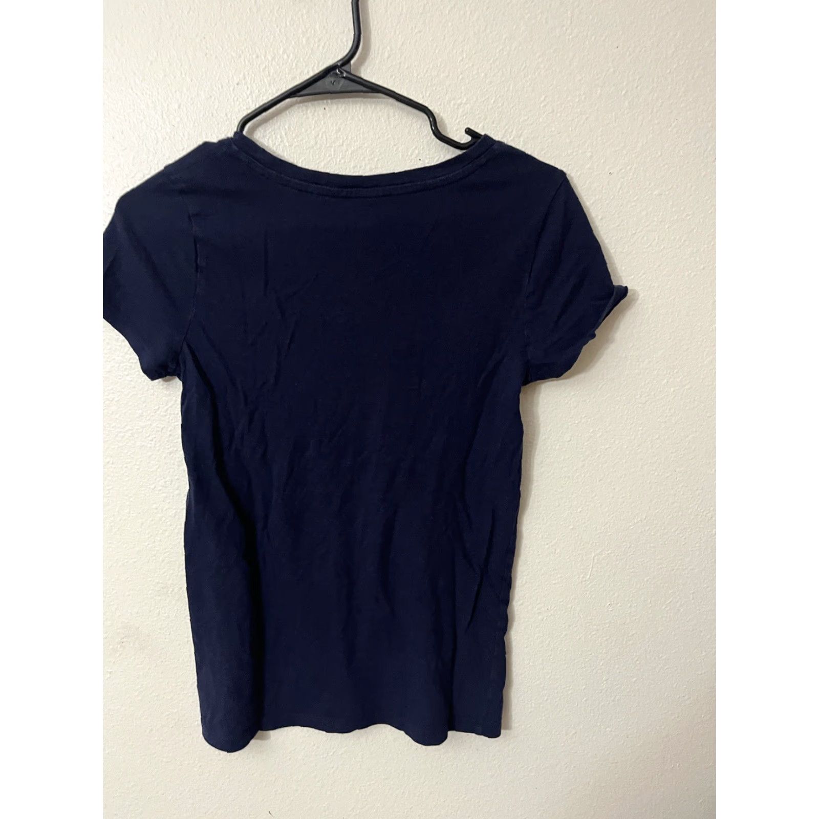 Gap GAP Favorite VACAY Women's Short Sleeve Tee Size Small Navy Blue Shirt Womens Casual Travel 90s? Size 28" / US 6 / IT 42 - 3 Thumbnail