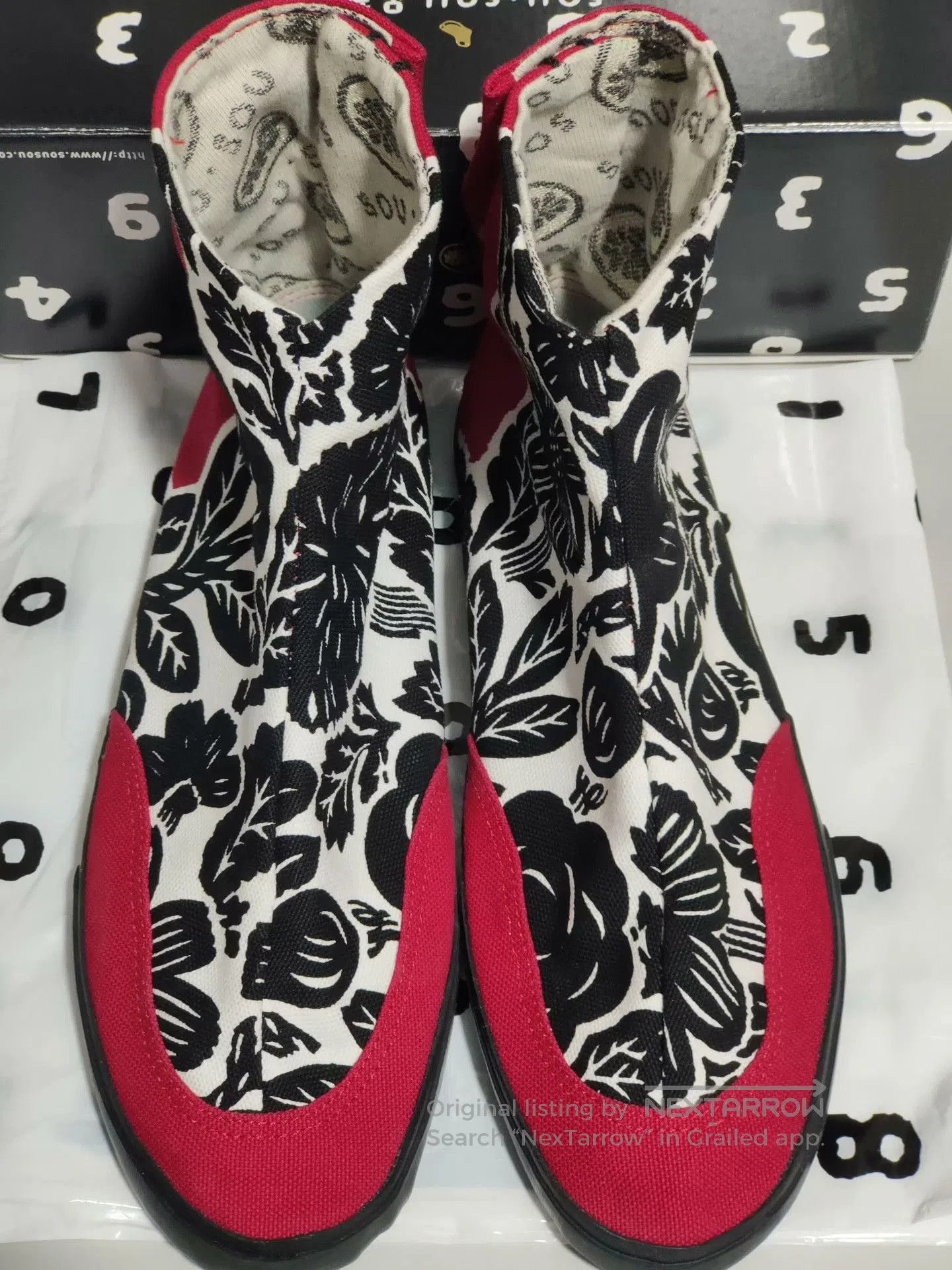 SOU SOU Sousou Tabi Socks. Size US 9.5 / EU 42-43 - 6 Thumbnail