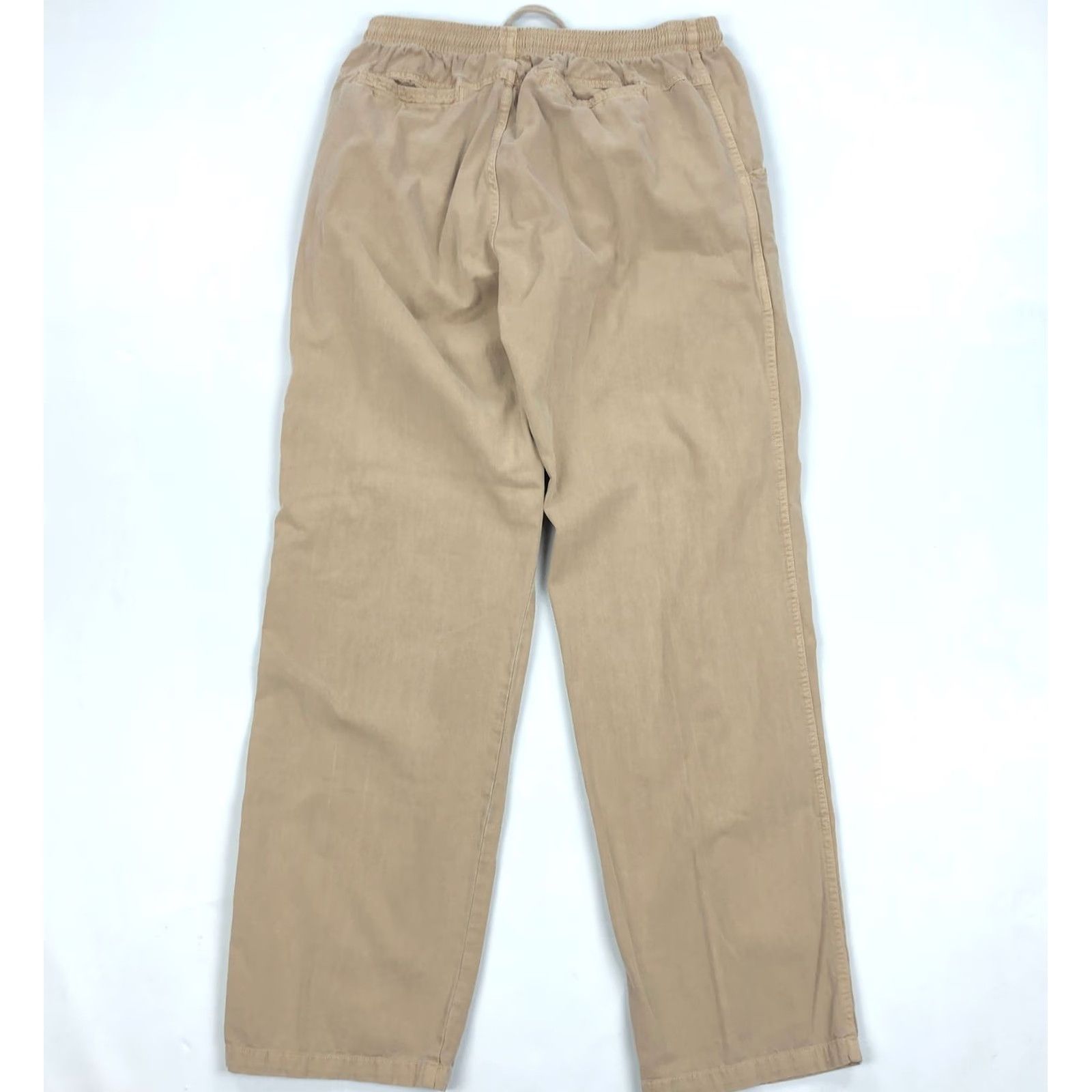 Vintage Crazy Shirts Pants Men's L Kona Coffee Dyed 100% Cotton Elastic Waist Drawstring Pockets Size US L / EU 52-54 / 3 - 2 Thumbnail