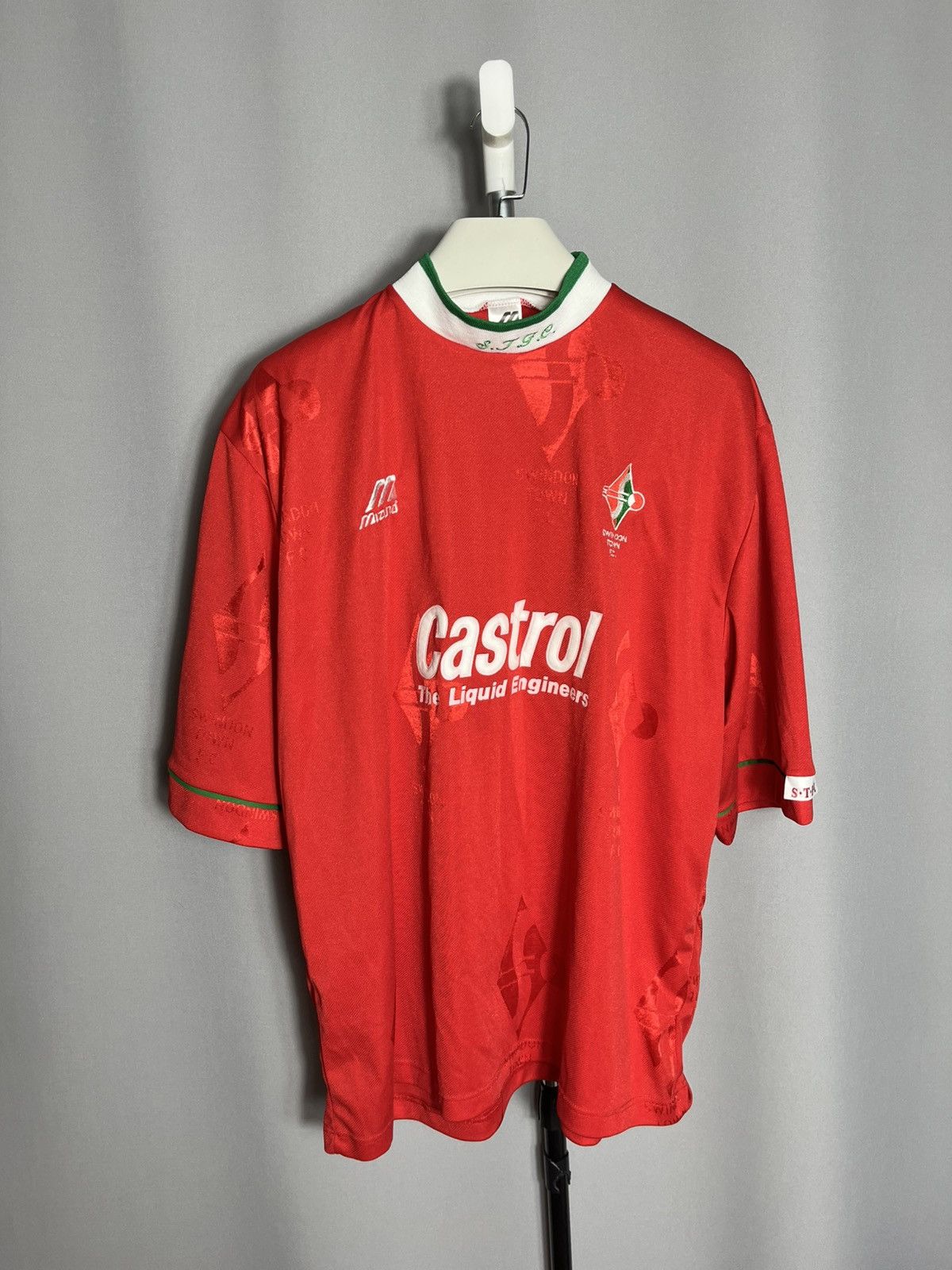 SWINDON TOWN 1995 1996 1997 HOME FOOTBALL MIZUNO JERSEY