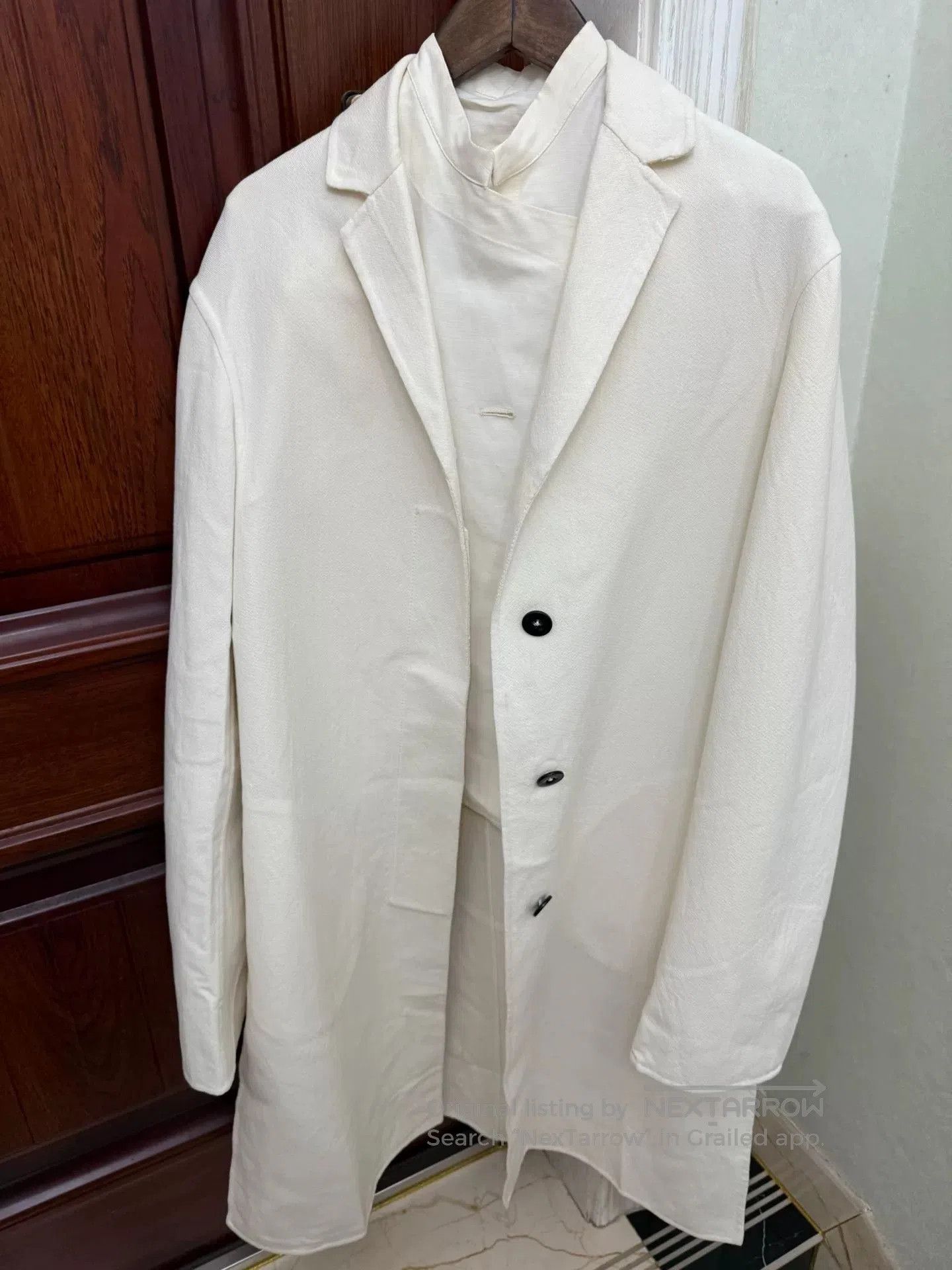 Jil Sander Jil Sander Long Coat Two-Piece Set. Size S / US 4 / IT 40 - 2 Thumbnail
