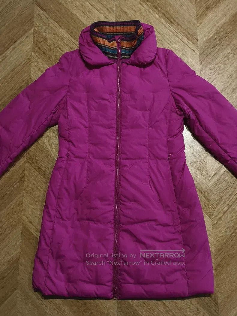 Moncler Ports Purple Long Down Coat. Size US M / EU 48-50 / 2 - 1 Thumbnail