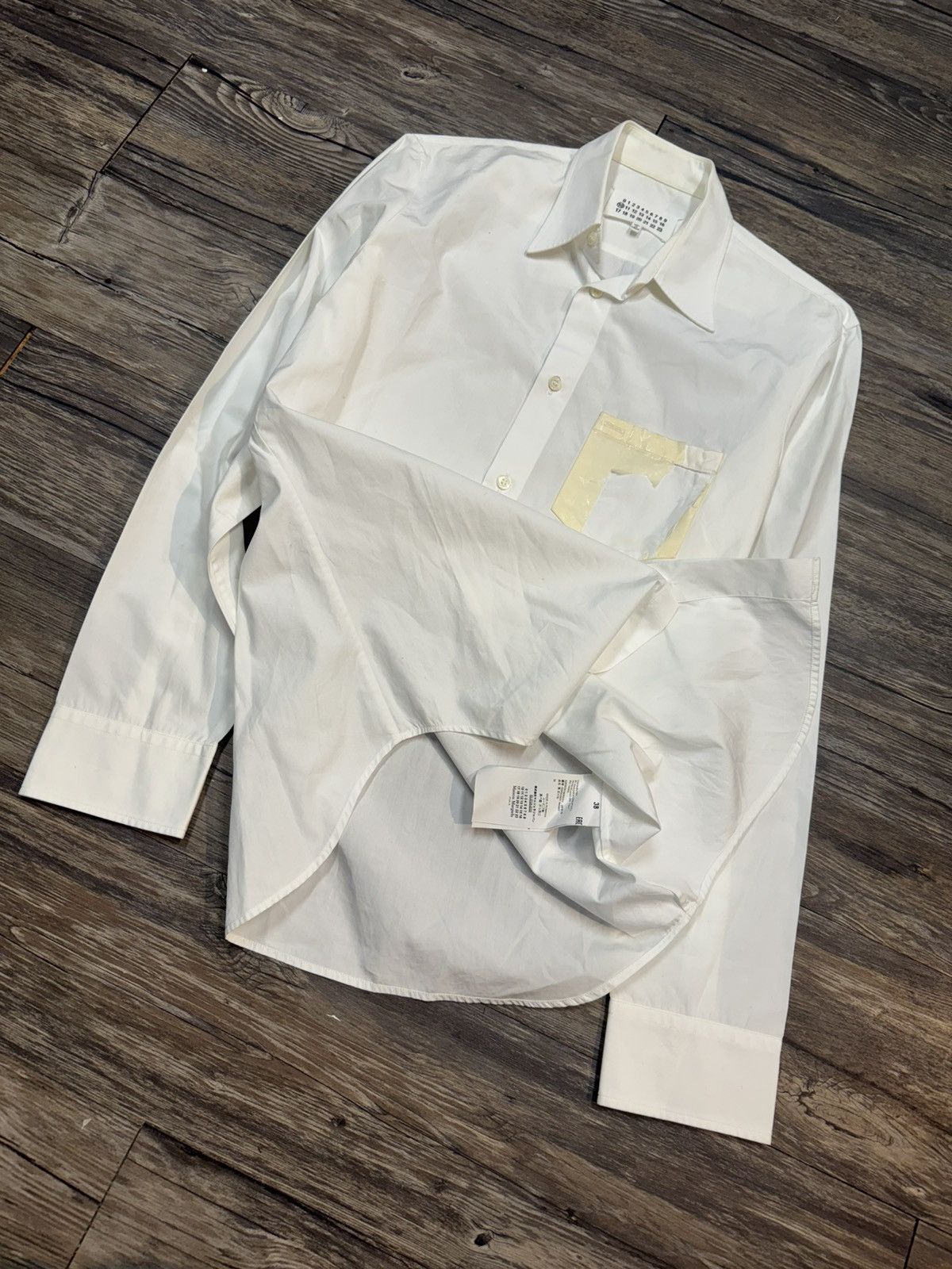 Maison Margiela Maison Margiela Plastic Dipped Pocket Button Up Size US M / EU 48-50 / 2 - 6 Thumbnail